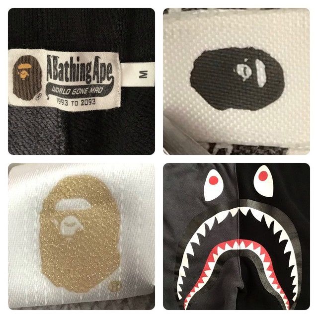 Bape BAPE CRAZY SHARK SLIM FIT SWEAT PANTS a bathing ape ★size M Size US 32 / EU 48 - 9 Thumbnail