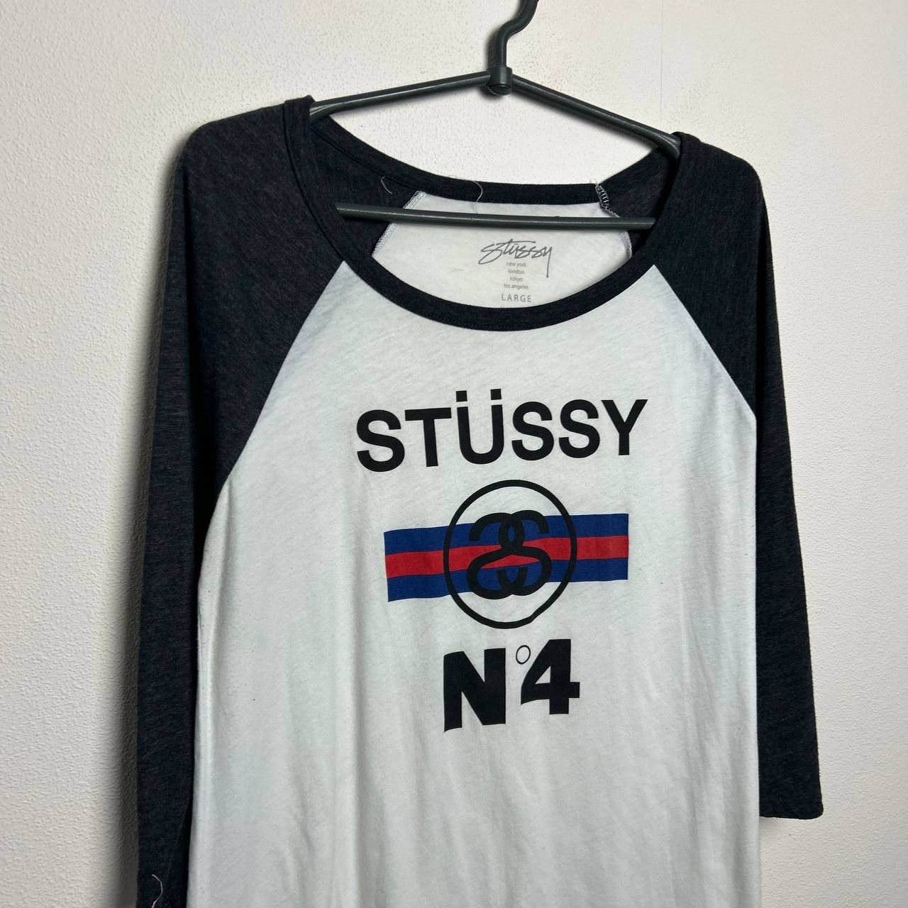 Stussy Vintage Stussy Big logo y2k opium streetwear longsleeve Size L / US 10 / IT 46 - 2 Thumbnail
