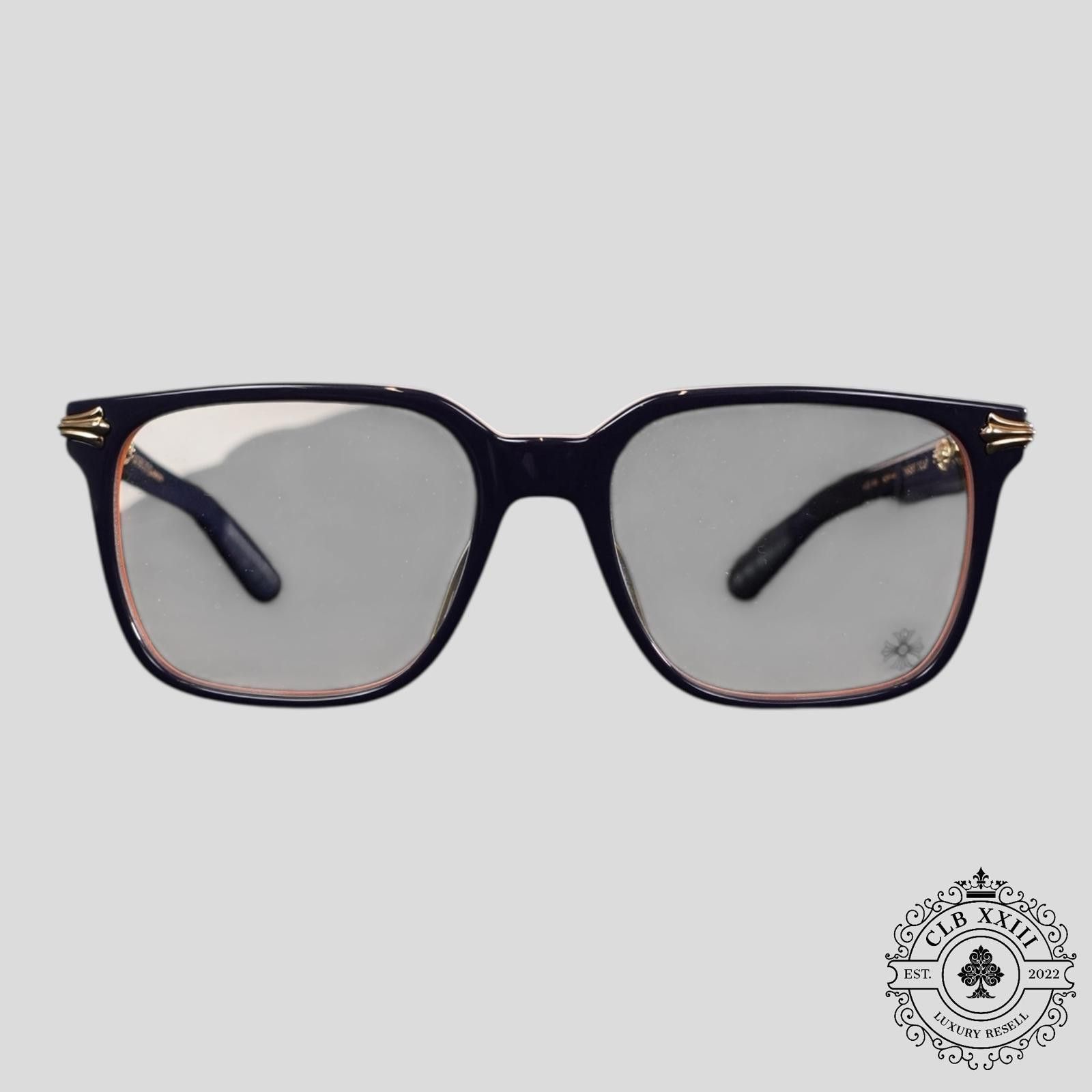 Chrome Hearts Chrome Hearts Thirst Trap Glasses in Navy/Multicolor Size ONE SIZE - 2 Thumbnail