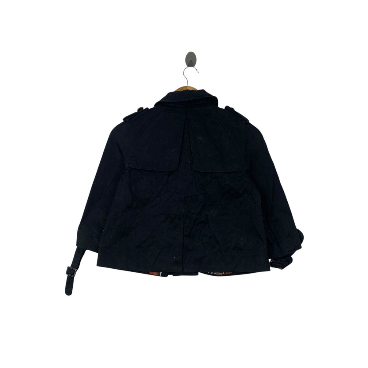 Banana Republic Vintage BANANA REPUBLIC AOP Lining Peacoat Pea Coat Jacket Size XS / US 0-2 / IT 36-38 - 9 Thumbnail