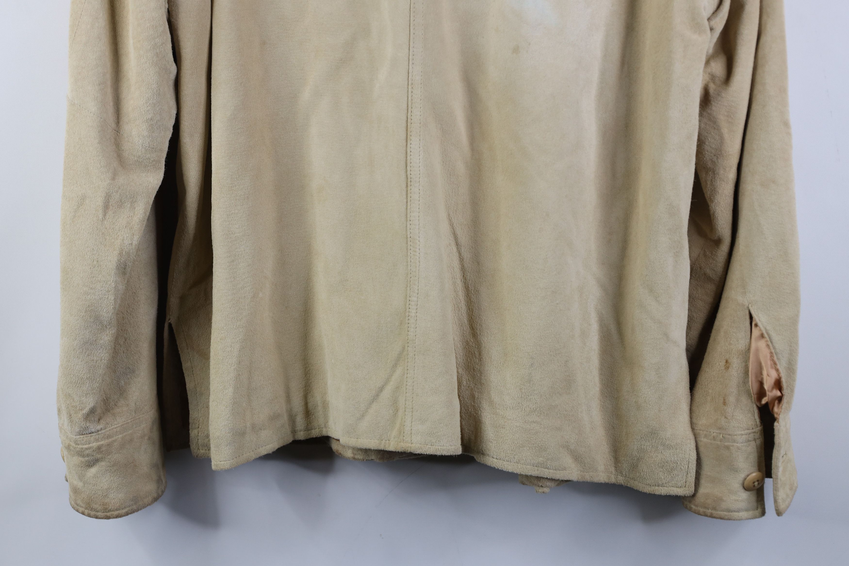 Vintage Vintage 90s Streetwear Suede Leather Shirt Jacket Jac Shirt Size XL / US 12-14 / IT 48-50 - 15 Thumbnail
