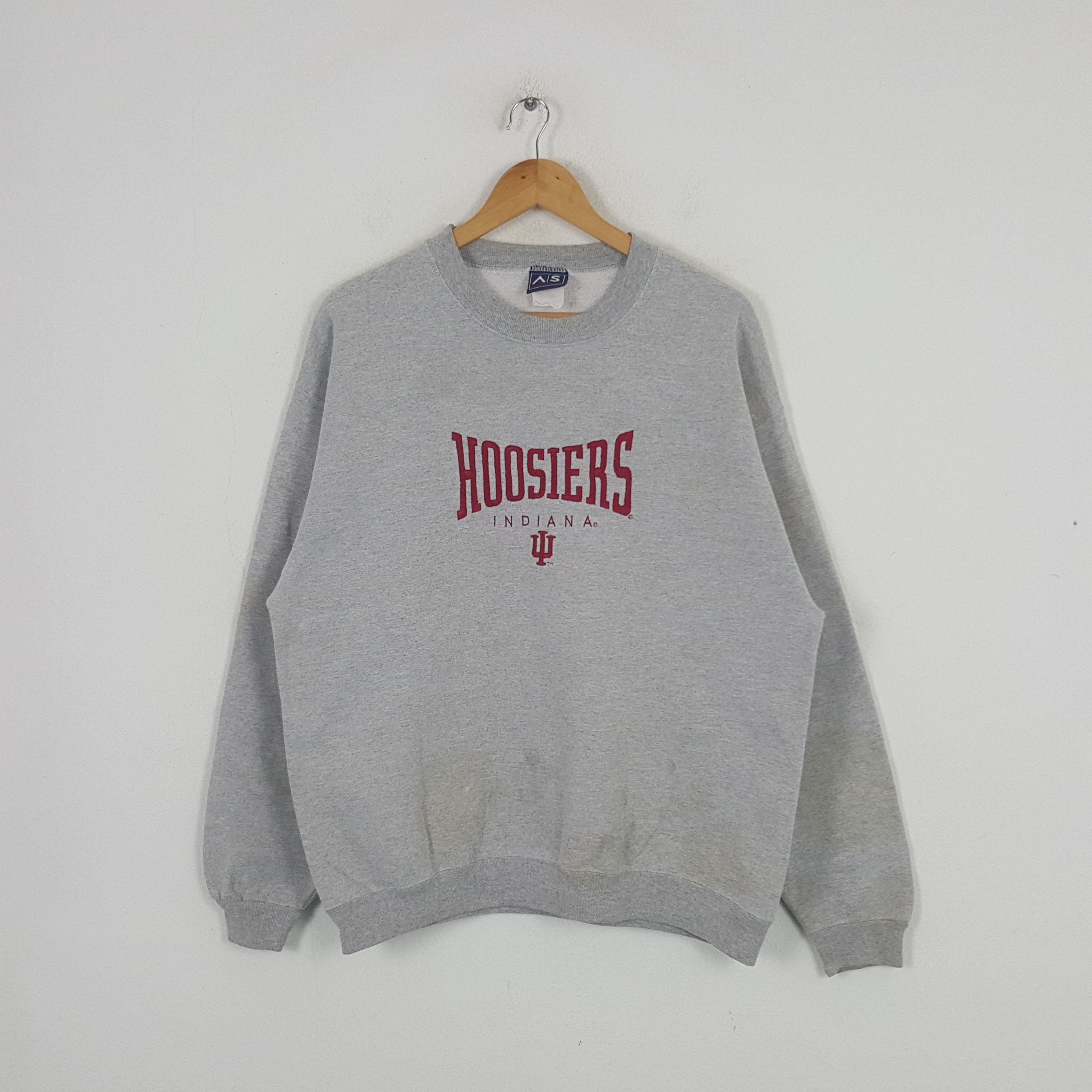 NBA × Vintage Vintage Hoodiers Indiana Basketball Team Sweatshirt C286N9 Size US L / EU 52-54 / 3 - 1 Thumbnail