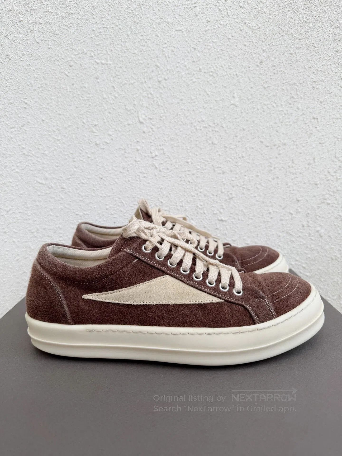 Rick Owens Drkshdw Rick Owens drkshdw suede shoes 41. Size US 8 / EU 41 - 1 Thumbnail