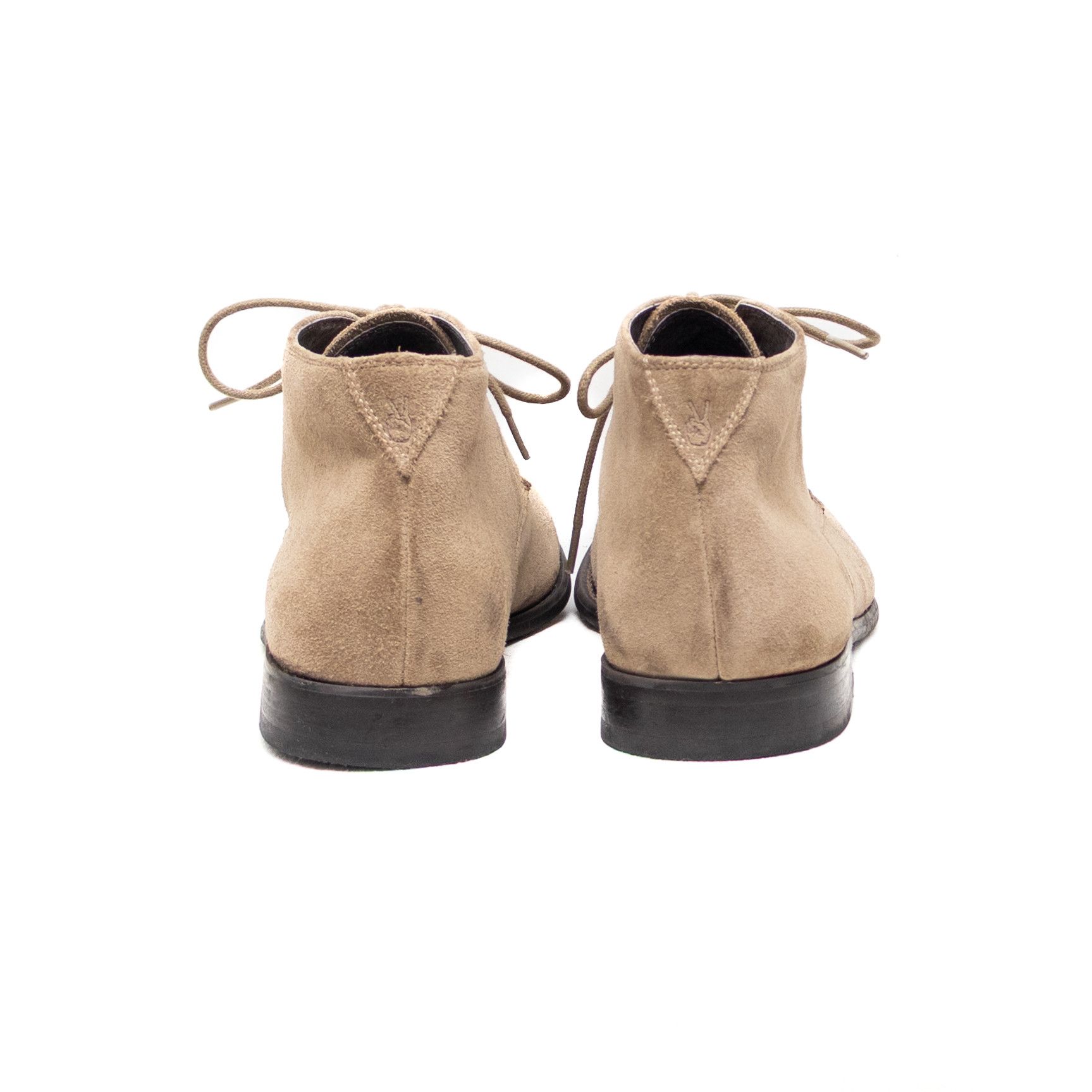 John Varvatos ohn Varvatos USA Men’s Tan Suede Chukka Ankle Desert Boots Size US 10 / EU 43 - 5 Thumbnail