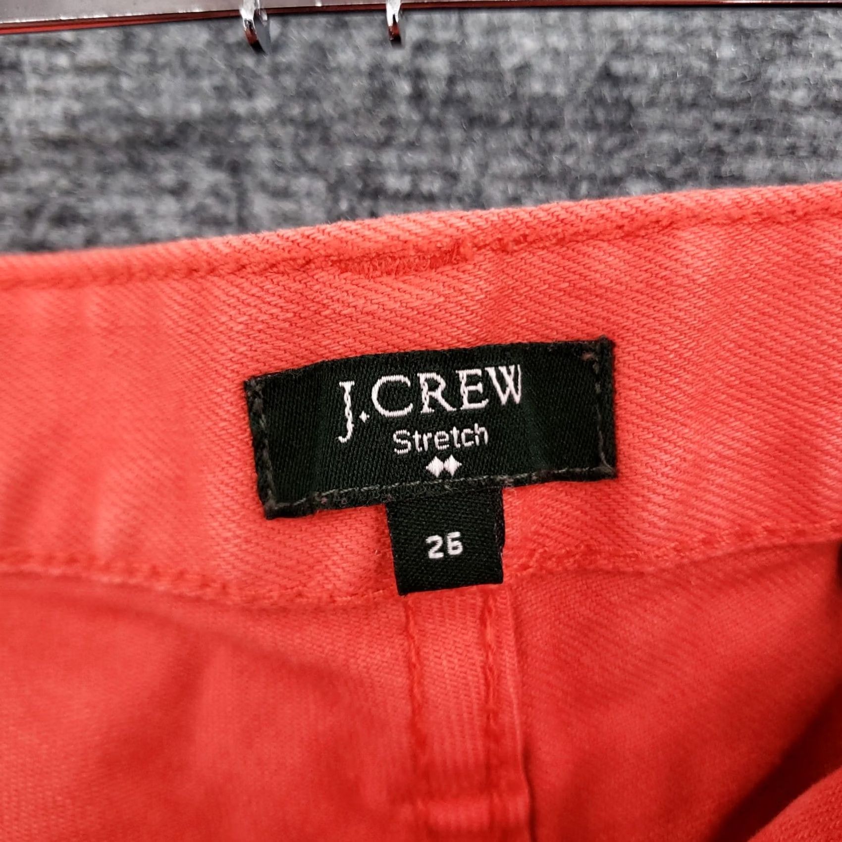 J.Crew J.Crew Jeans Women 26 Low Rise Toothpick Ankle Low Rise Medium Wash Orange Denim Jeans Women 26 Orange Denim Size 26" / US 2 / IT 38 - 3 Thumbnail
