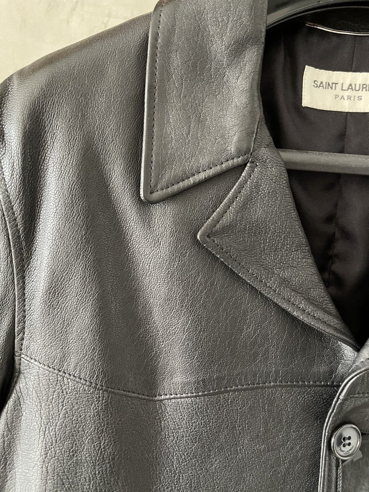 Saint Laurent Paris Saint Laurent Paris FW2013 western leather jacket Size US M / EU 48-50 / 2 - 7 Thumbnail