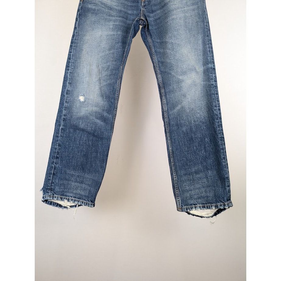 Balenciaga o1rshd1 Denim Jeans in Blue Size US 29 - 5 Thumbnail