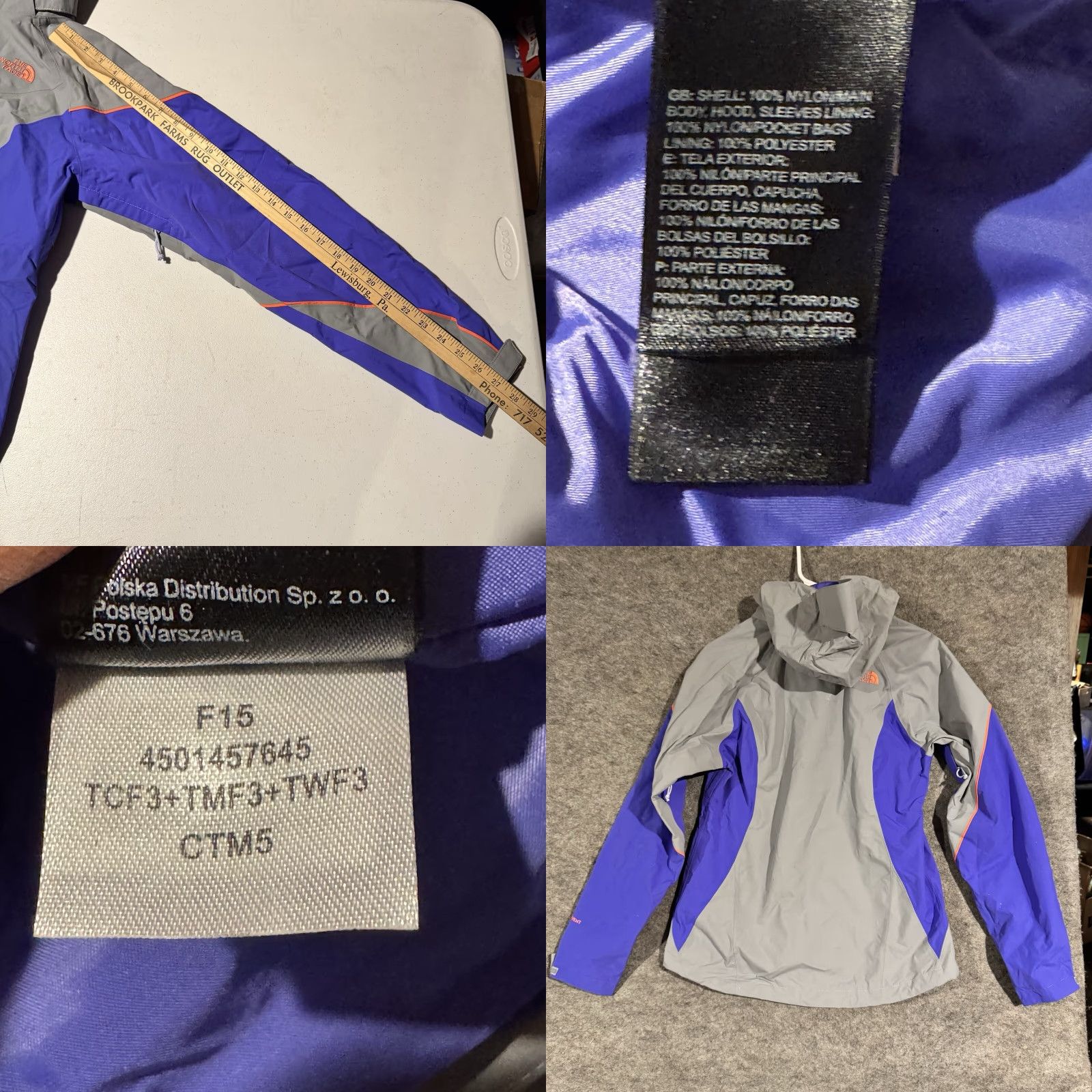 The North Face The North Face Hoodie Jacket Womens Small Windbreaker Lightweight Outdoor 2015 Size S / US 4 / IT 40 - 8 Thumbnail