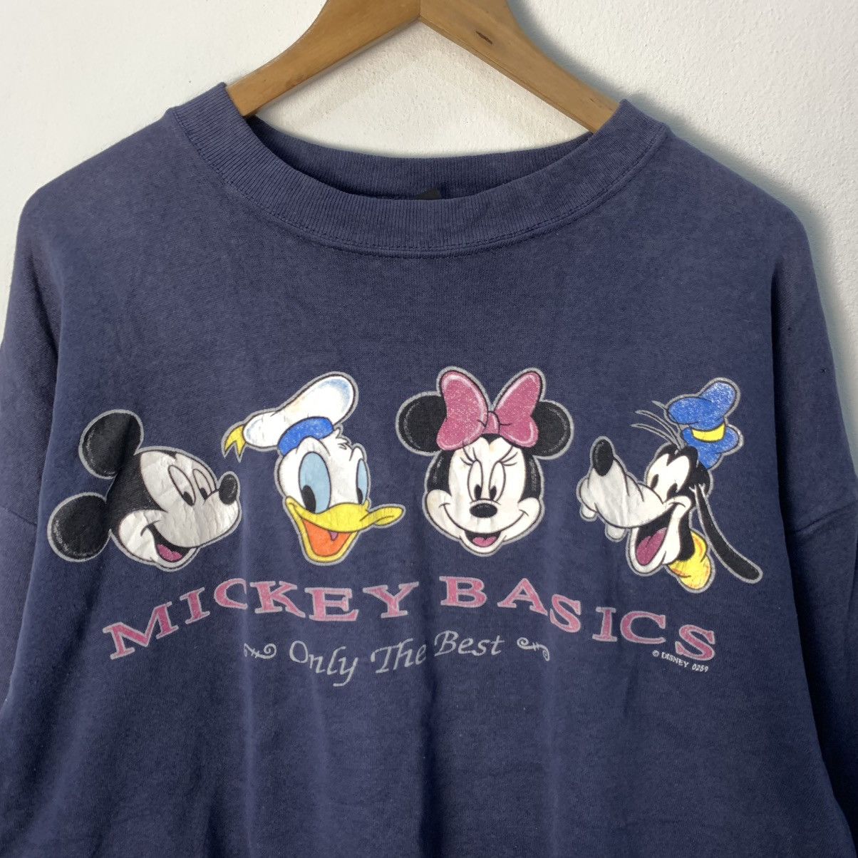 Cartoon Network Vintage 90s Mickey Disney Rasta Dreadlocks Sweatshirt Size US XL / EU 56 / 4 - 4 Thumbnail