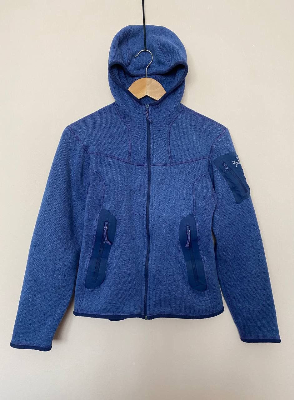 Arc'teryx 💙 Arcteryx Fleece Jacket Hoodie Polartec Womens Size S / US 4 / IT 40 - 1 Thumbnail