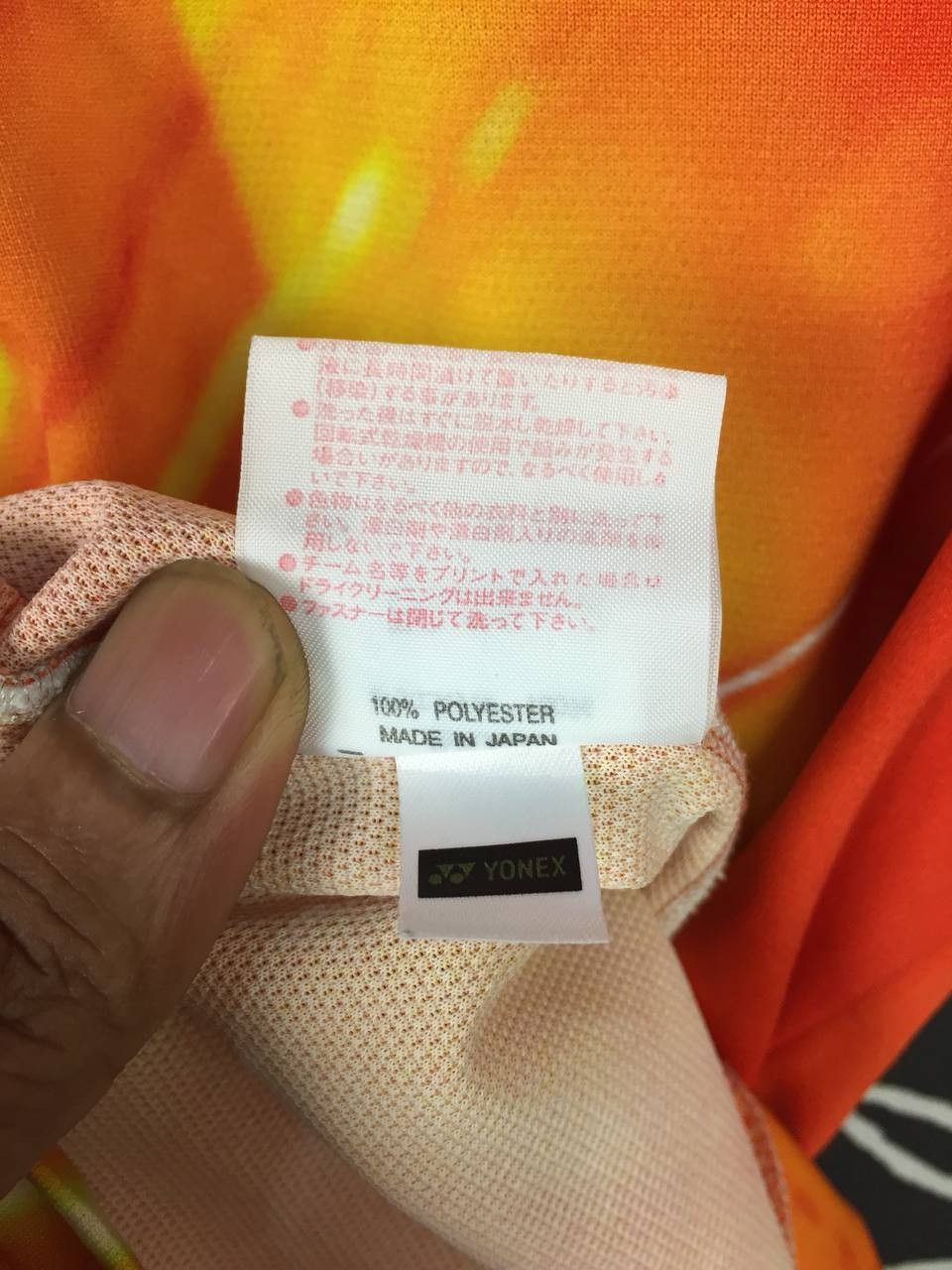 Japanese Brand Vtg Yonex Jaspo Made In Japan Fullprint Badminton Jersey Size US L / EU 52-54 / 3 - 9 Thumbnail