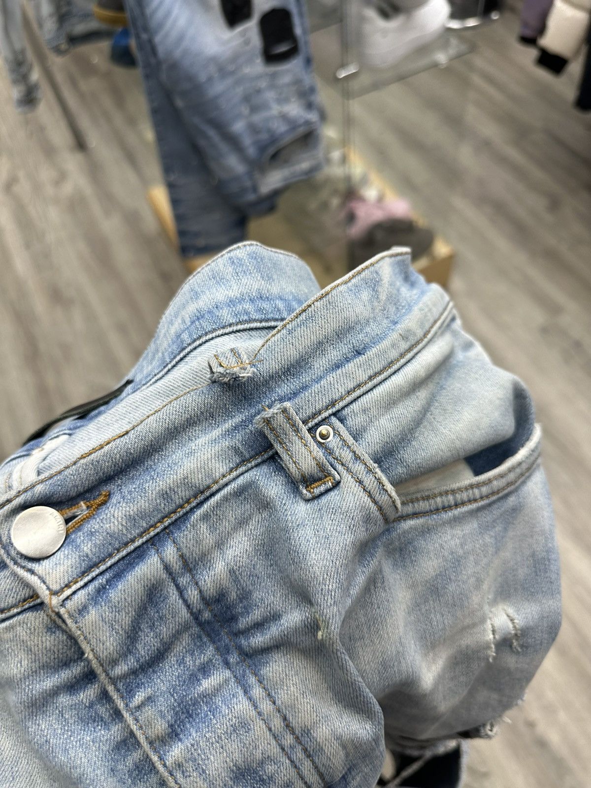 Amiri Amiri - Camo Bones Skinny Jeans Size US 36 / EU 52 - 6 Thumbnail