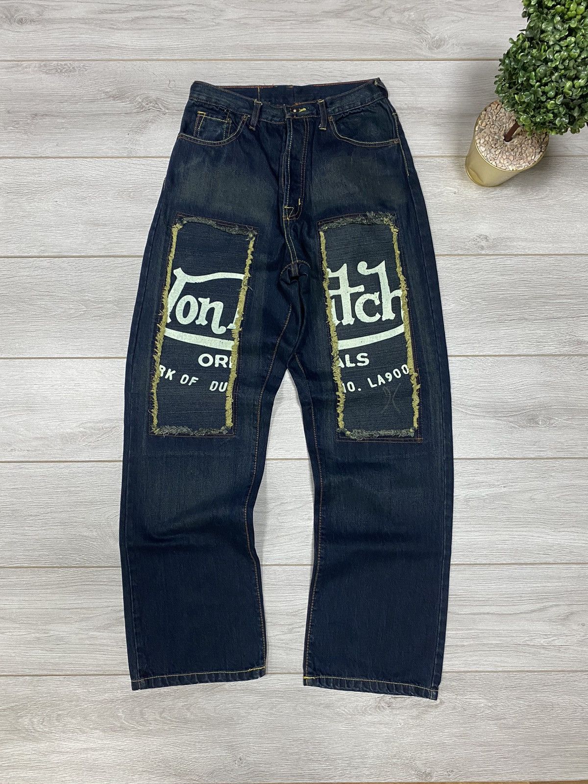Von Dutch Von Dutch vintage jeans big logo Size US 34 / EU 50 - 1 Thumbnail