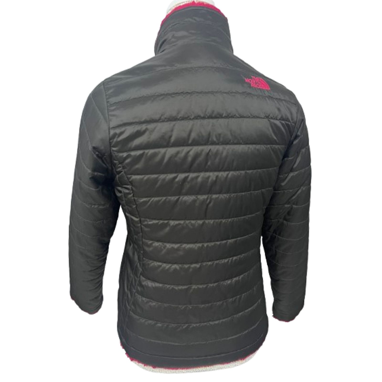 The North Face North Face 2 in 1 Zip Up Puffer Faux Fur Reversible Jacket S Size S / US 4 / IT 40 - 2 Thumbnail