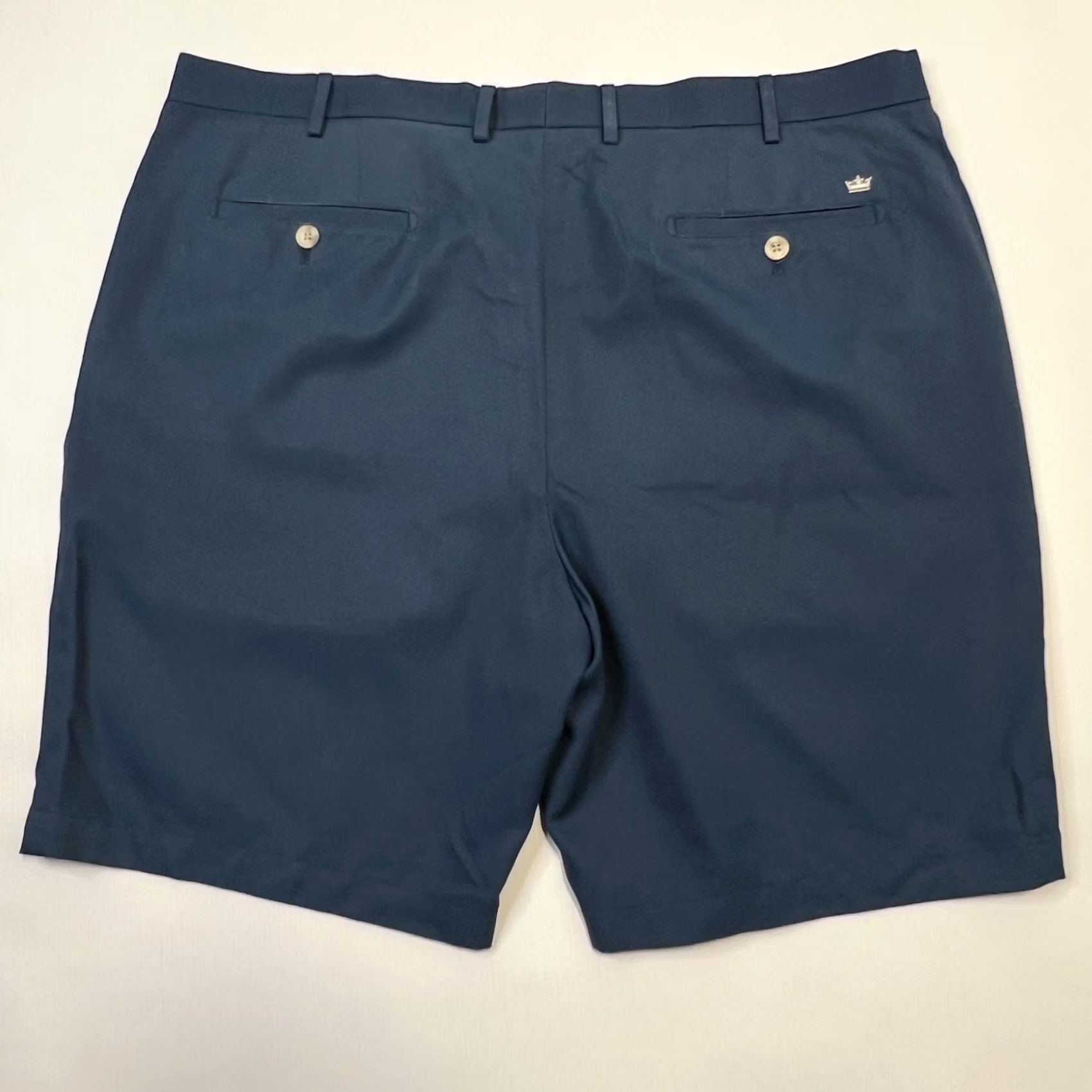 Peter Millar Peter Millar Crown Sport Shorts Mens 40 Blue Chino Golf Lightweight Breathable Moisture-Wicking Quick Dry Flat Front Regular Inseam 9in Pockets Size US 40 / EU 56 - 2 Thumbnail
