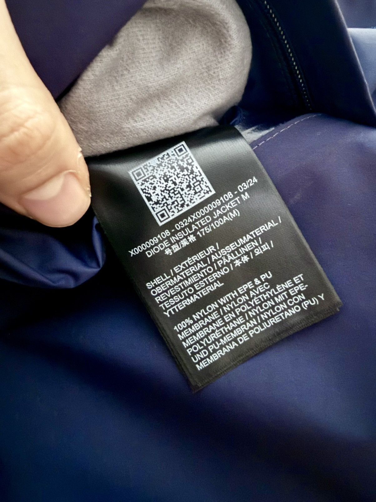 Arc'teryx Arc'teryx Veilance Navy Diode Insulated Jacket Men's M Size US M / EU 48-50 / 2 - 7 Thumbnail