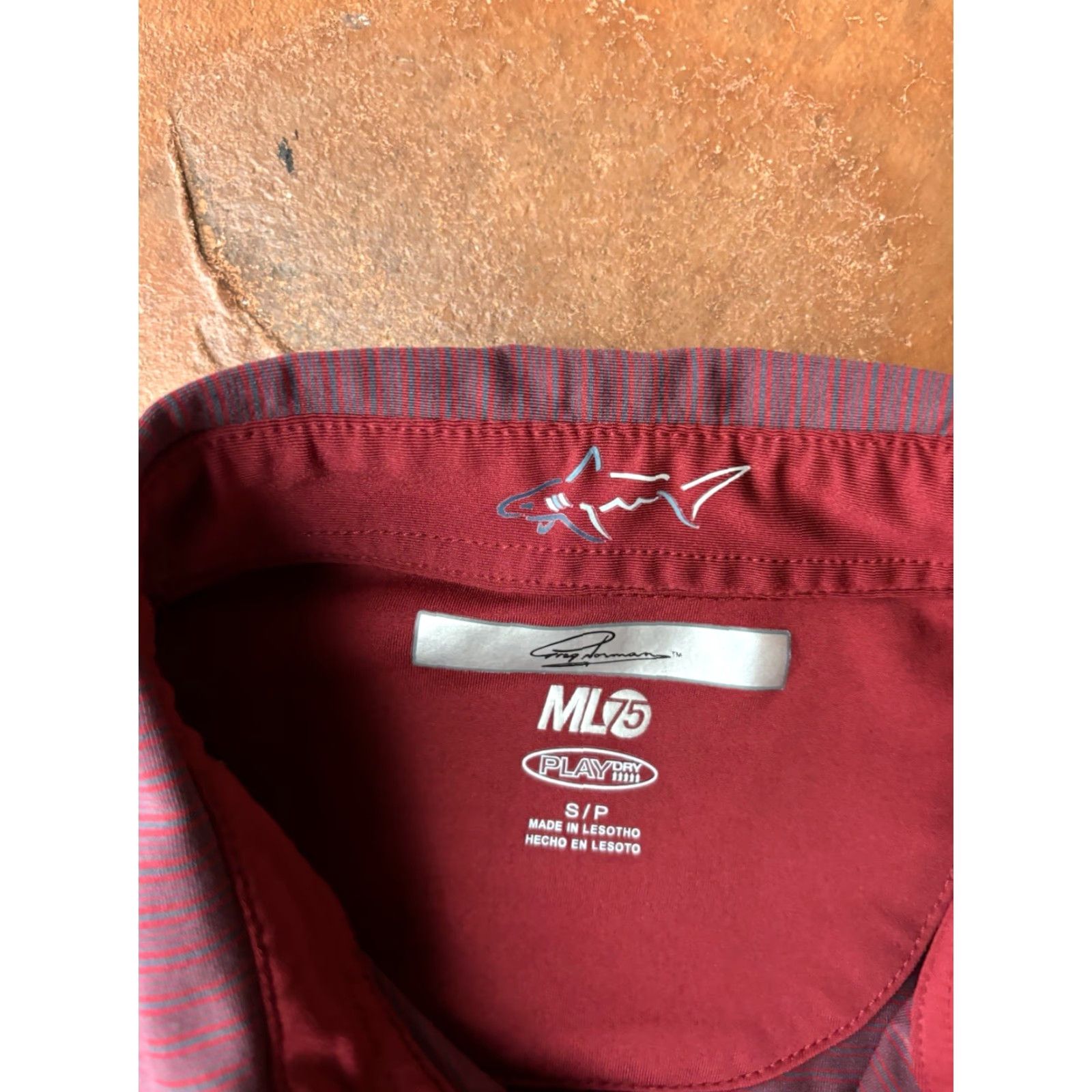 Vintage Greg Norman Polo Shirt Mens Small Red ML75 Play Dry Golf Casual Office Size US S / EU 44-46 / 1 - 2 Thumbnail