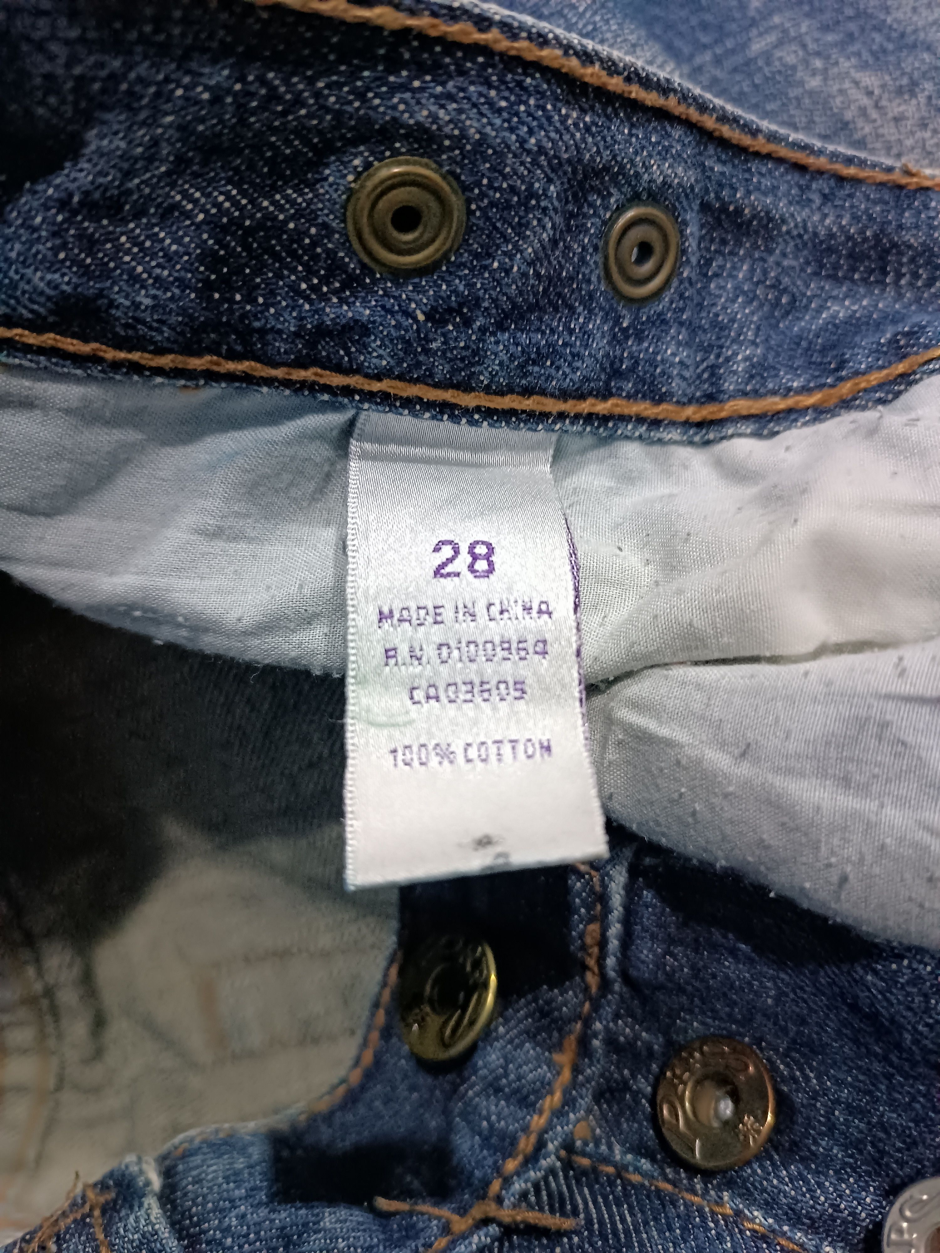 Prps Prps Noir Japanese Denim Distressed Thrashed Crop Fit Size US 28 / EU 44 - 6 Thumbnail