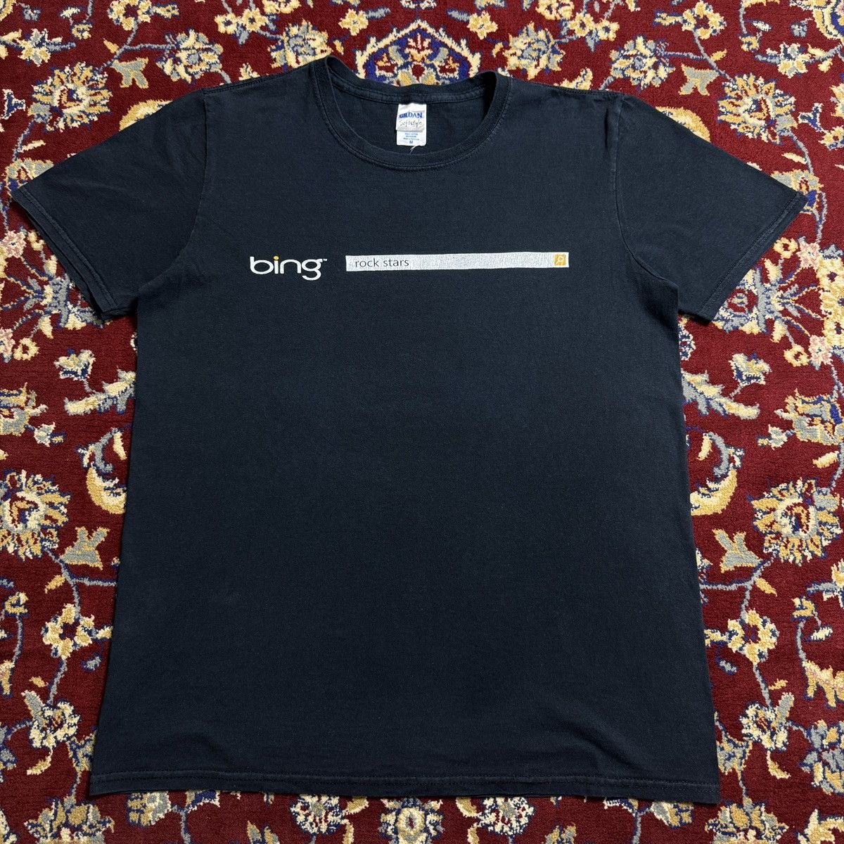 Microsoft 2000s Bing search engine Microsoft Y2K tee techwear computer Size US M / EU 48-50 / 2 - 2 Thumbnail