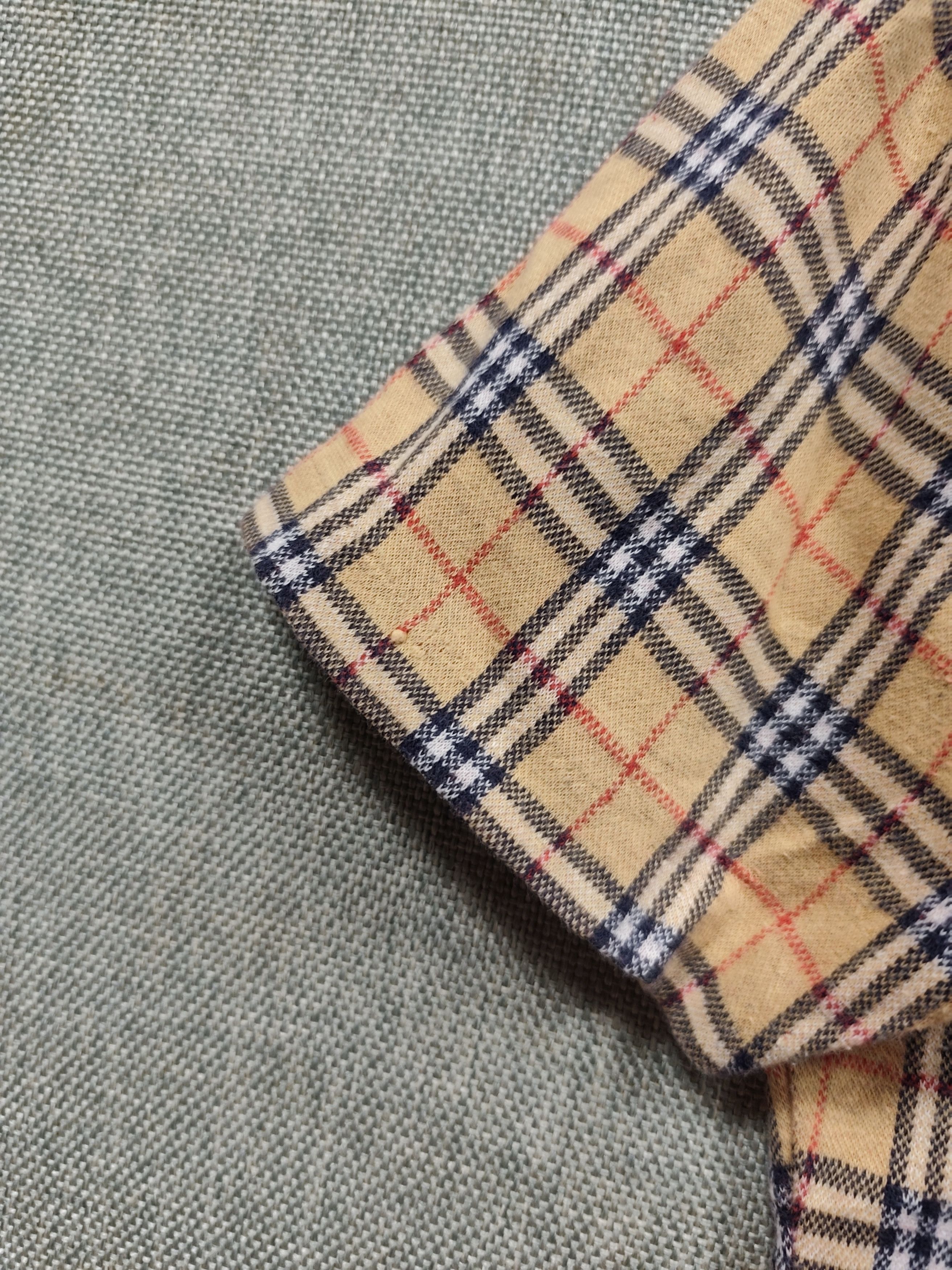Burberry Vintage Burberry Nova Check Polo Shirt Size S / US 4 / IT 40 - 3 Thumbnail