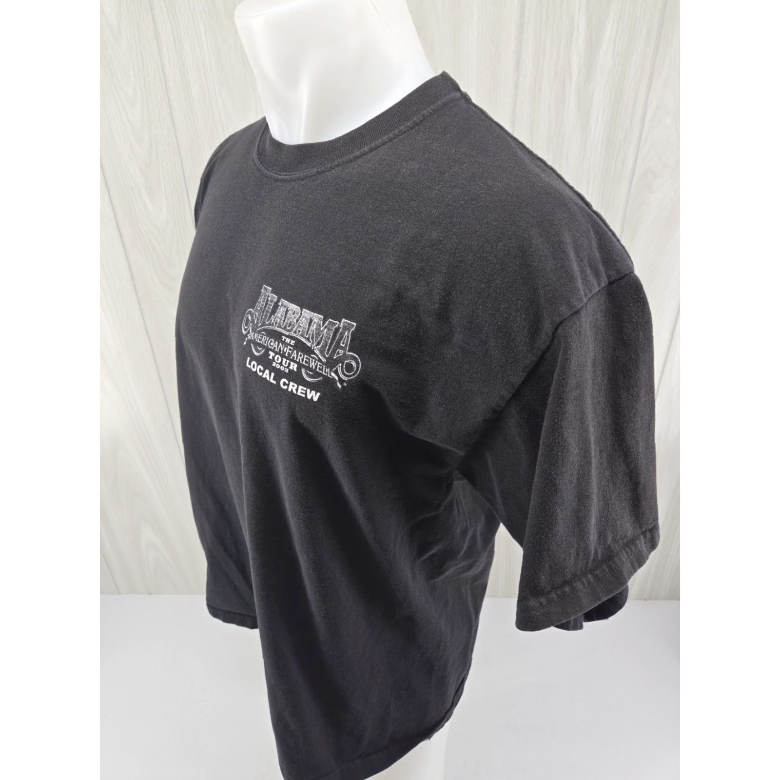 Vintage VINTAGE DISTRESSED 2003 Alabama Local Crew American Farewell Tour Mens XL Shirt Size US XL / EU 56 / 4 - 4 Thumbnail