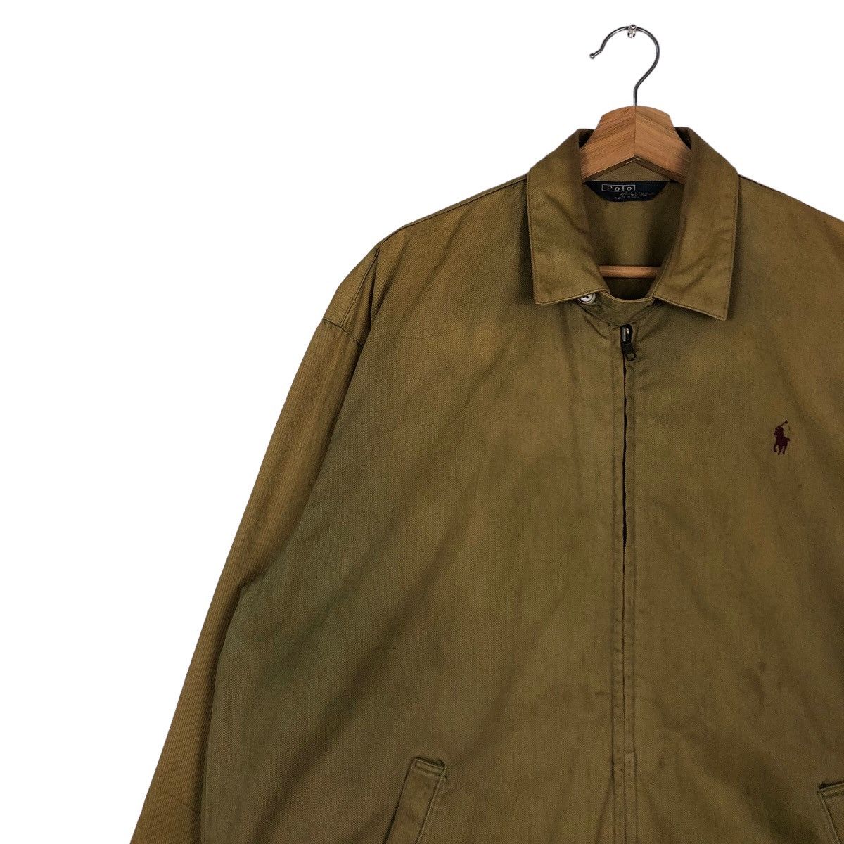 Polo Ralph Lauren 🔥Vintage Bomber Jacket Chore Work Polo Ralph Lauren Size US M / EU 48-50 / 2 - 7 Thumbnail