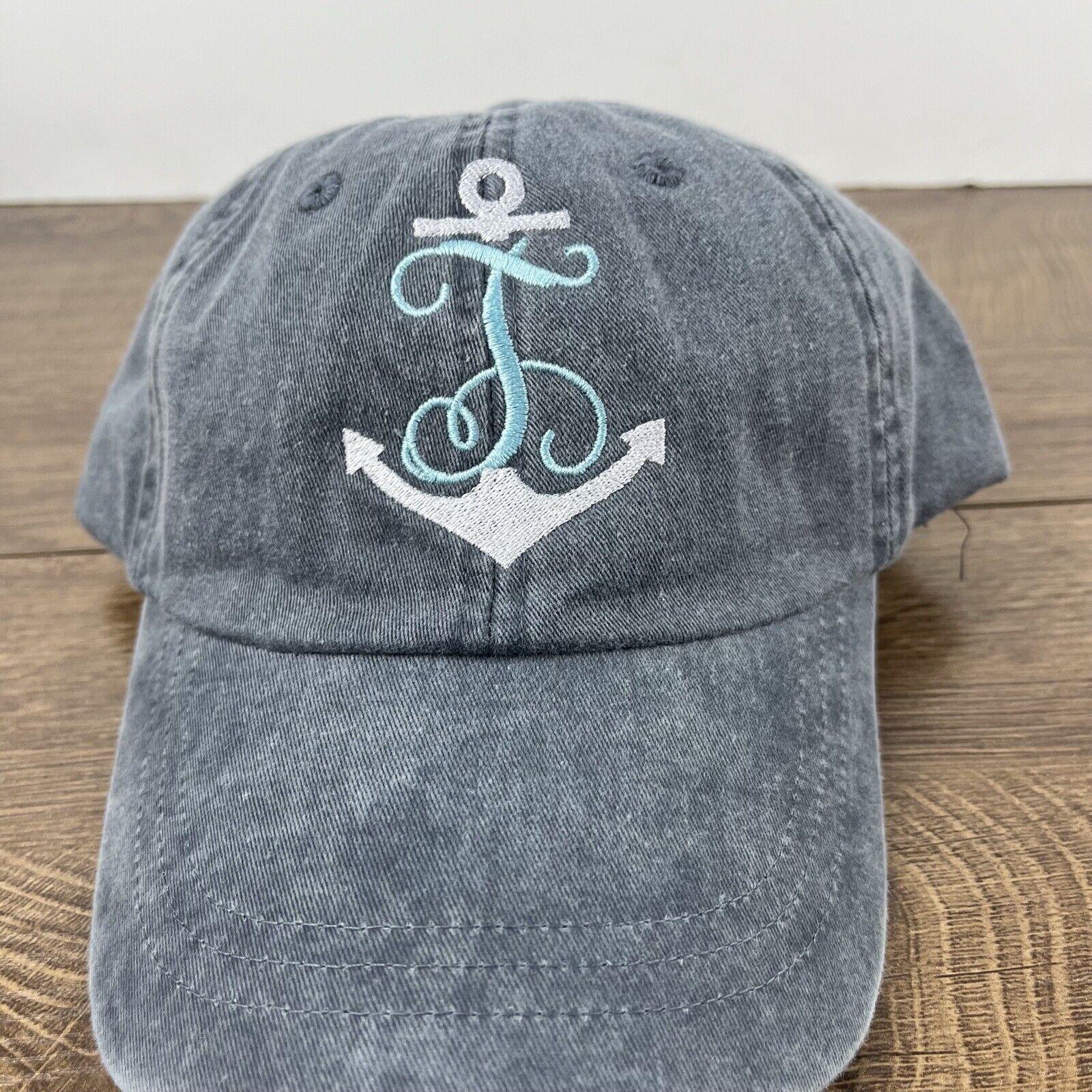Other Anchor Hat Boat Anchor Hat Gray Hat Adjustable Hat Gray Adul Size ONE SIZE - 5 Thumbnail