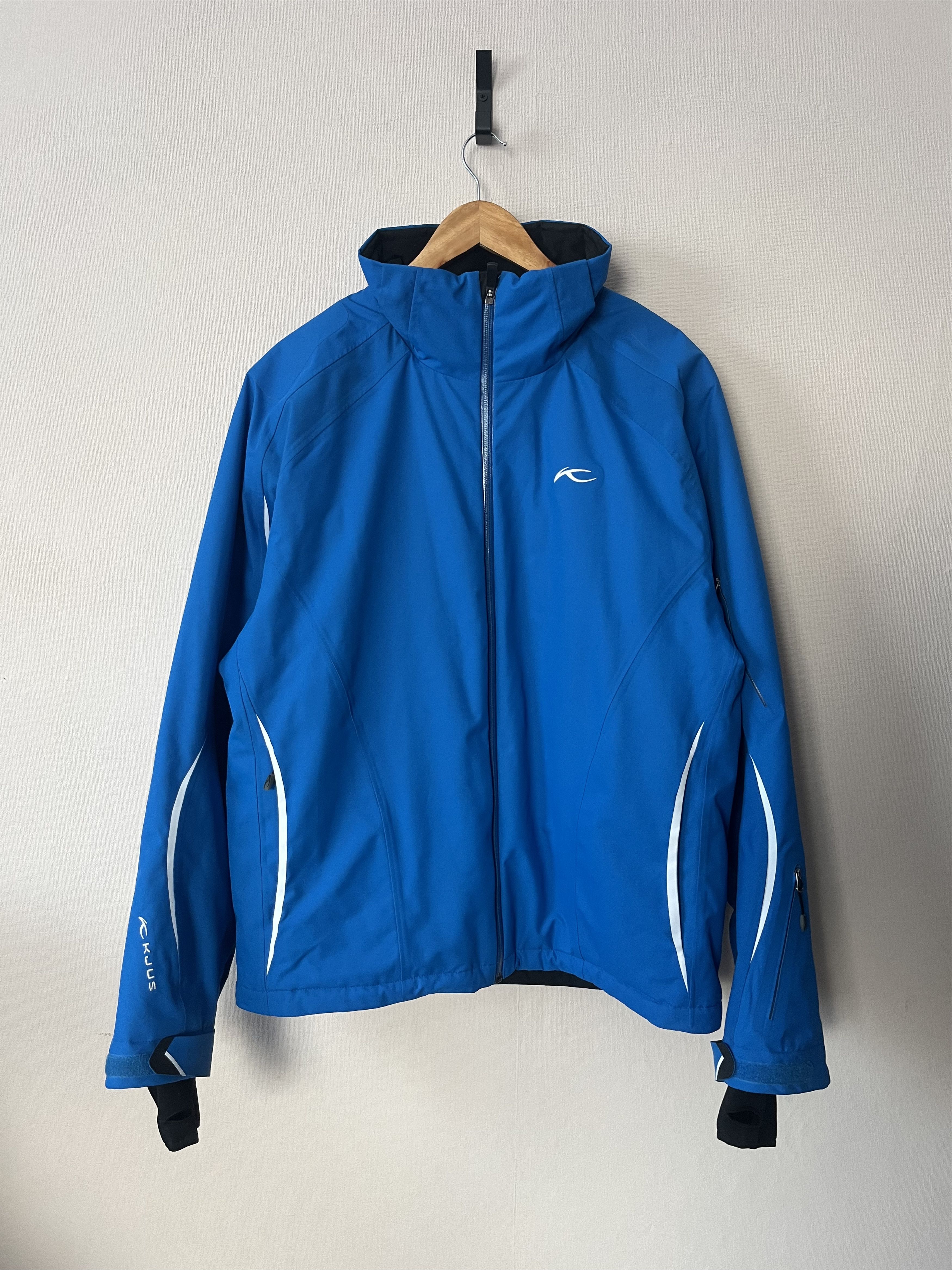 KJUS KJUS Blue Storm Hood Full Zip Jacket Size L Europe 54 Size US L / EU 52-54 / 3 - 1 Thumbnail