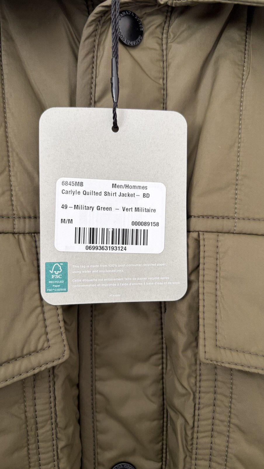 Canada Goose Carlyle Shirt Jacket Size US M / EU 48-50 / 2 - 3 Thumbnail