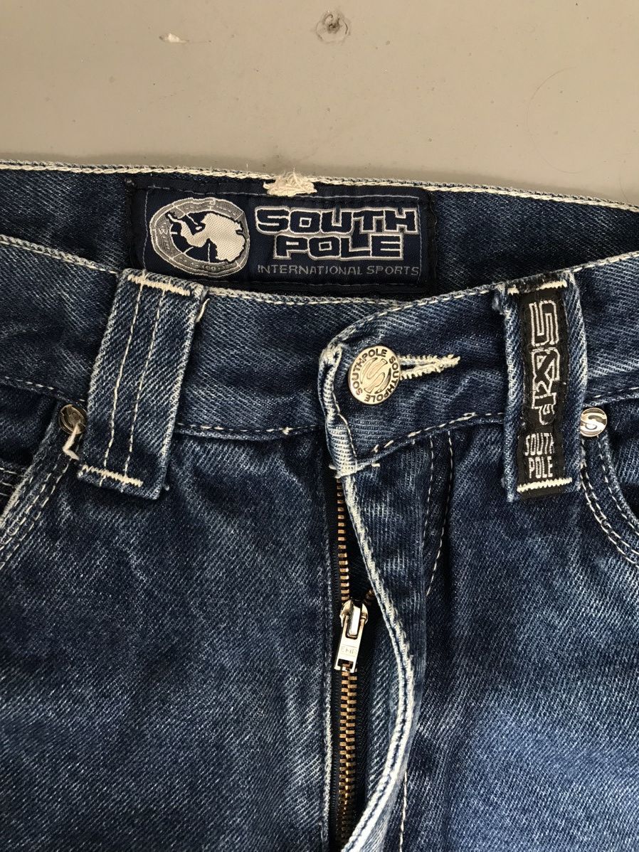 JNCO × Southpole × Vintage Vintage Southpole SpellOut embroidered denim Size US 26 / EU 42 - 9 Thumbnail