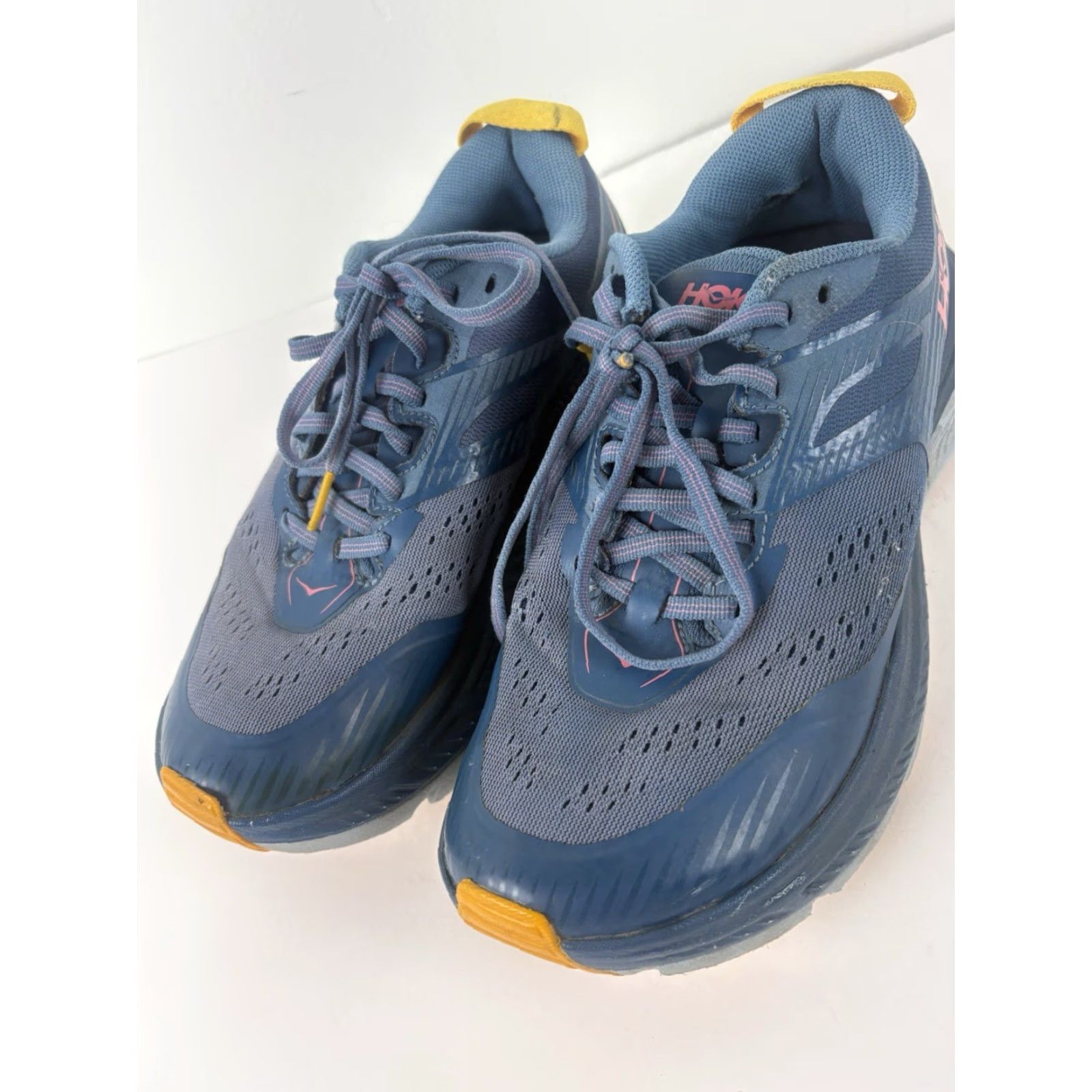 Vintage Hoka One One Stinson ATR 6 Sneakers Womens Size 7.5 Blue Lace Up Size US 8 / IT 38 - 2 Thumbnail