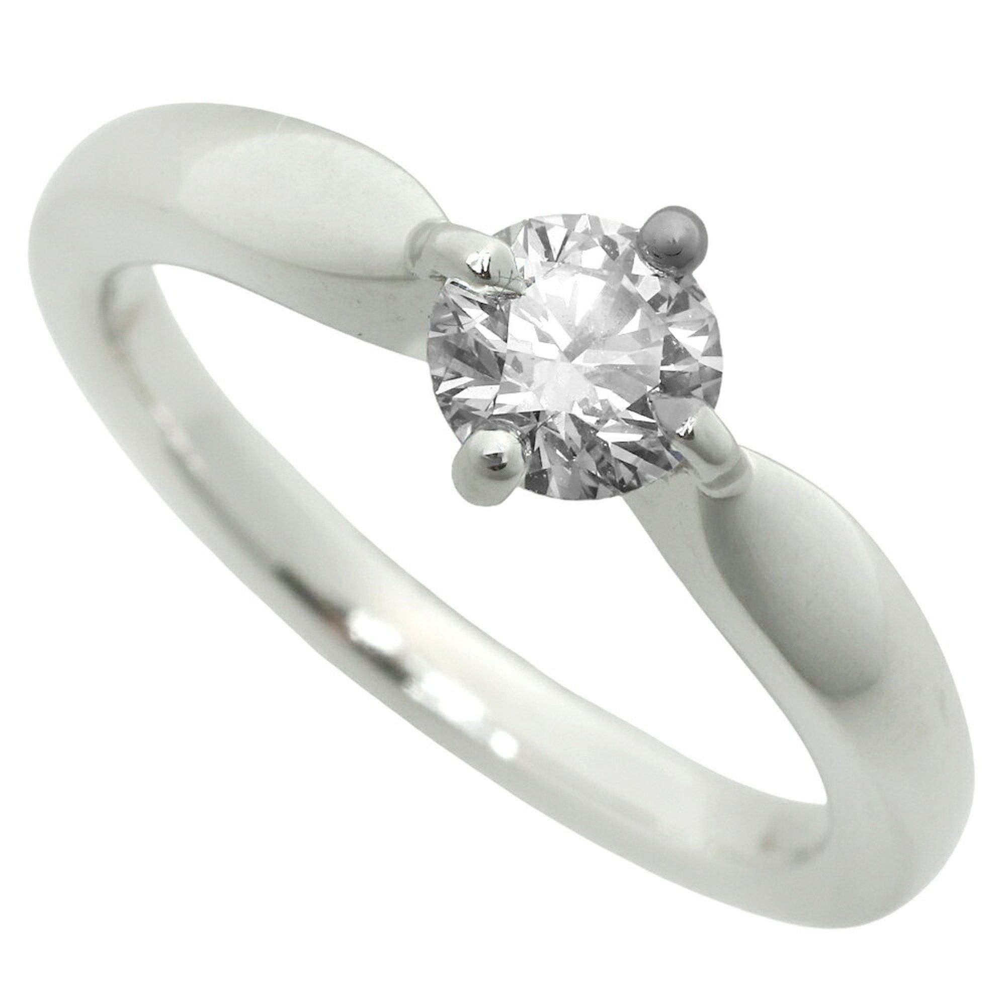 Bvlgari Bvlgari Like new Bulgari Dedicata a Venezia 4.6g ring in platinum with 0.43ct diamond (G-VVS1-EX), size 7 Size ONE SIZE - 1 Thumbnail