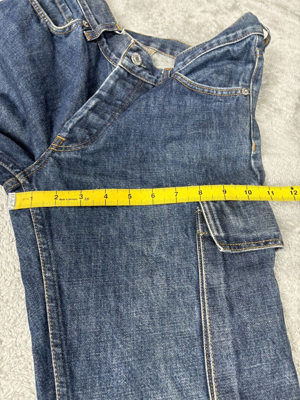 Helmut Lang Vintage 1999 Helmut Lang Cargo Denim. S0373 Size US 29 - 13 Thumbnail