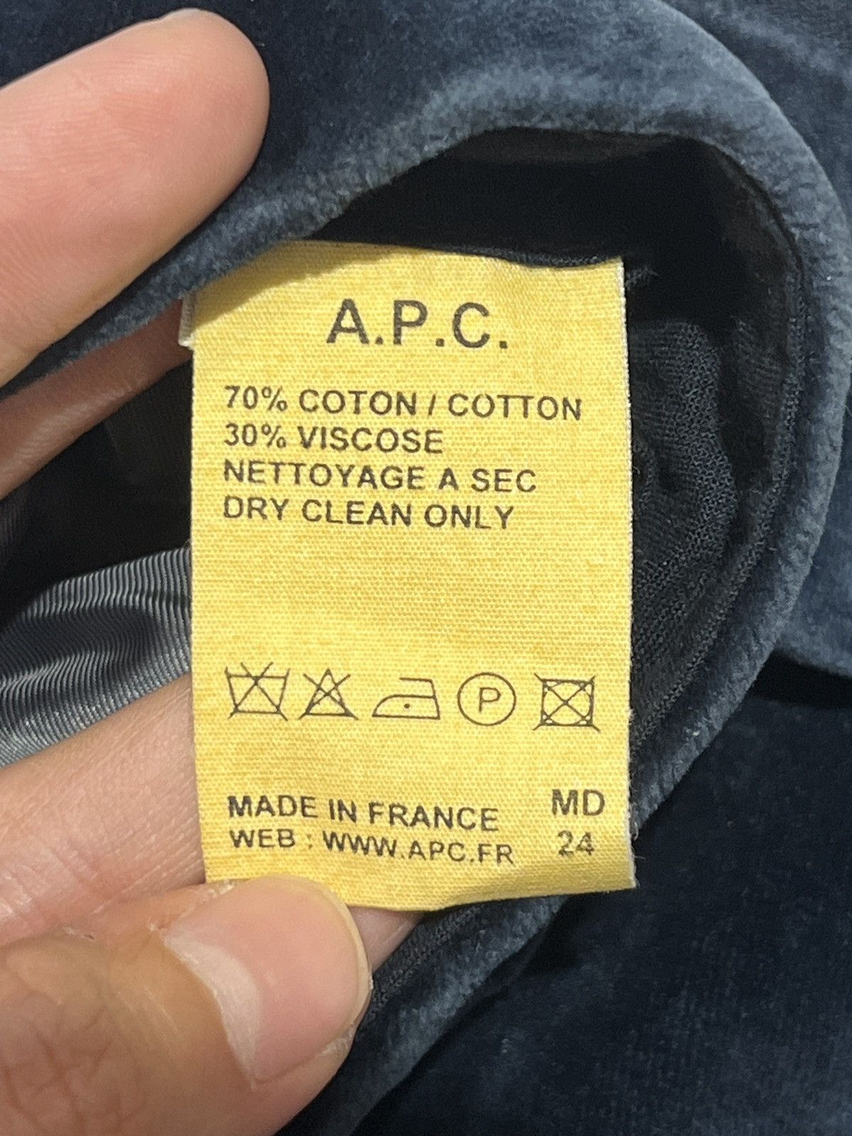 A.P.C. A.P.C VELVET PANT Size 24" / US 00 / IT 34 - 4 Thumbnail