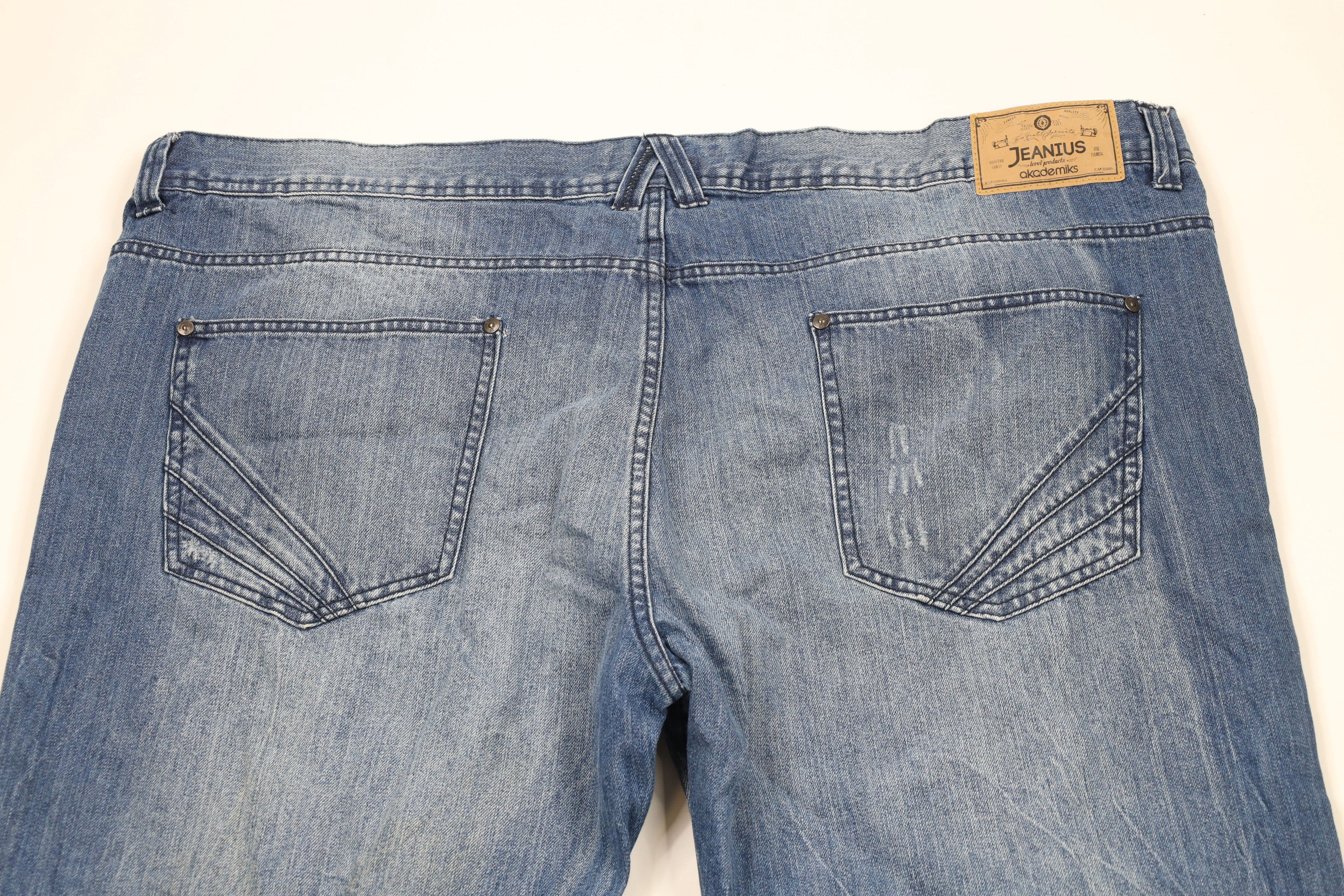 Vintage Vintage Y2K Streetwear Akademiks Baggy Wide Leg Jeans Size US 44 / EU 60 - 12 Thumbnail