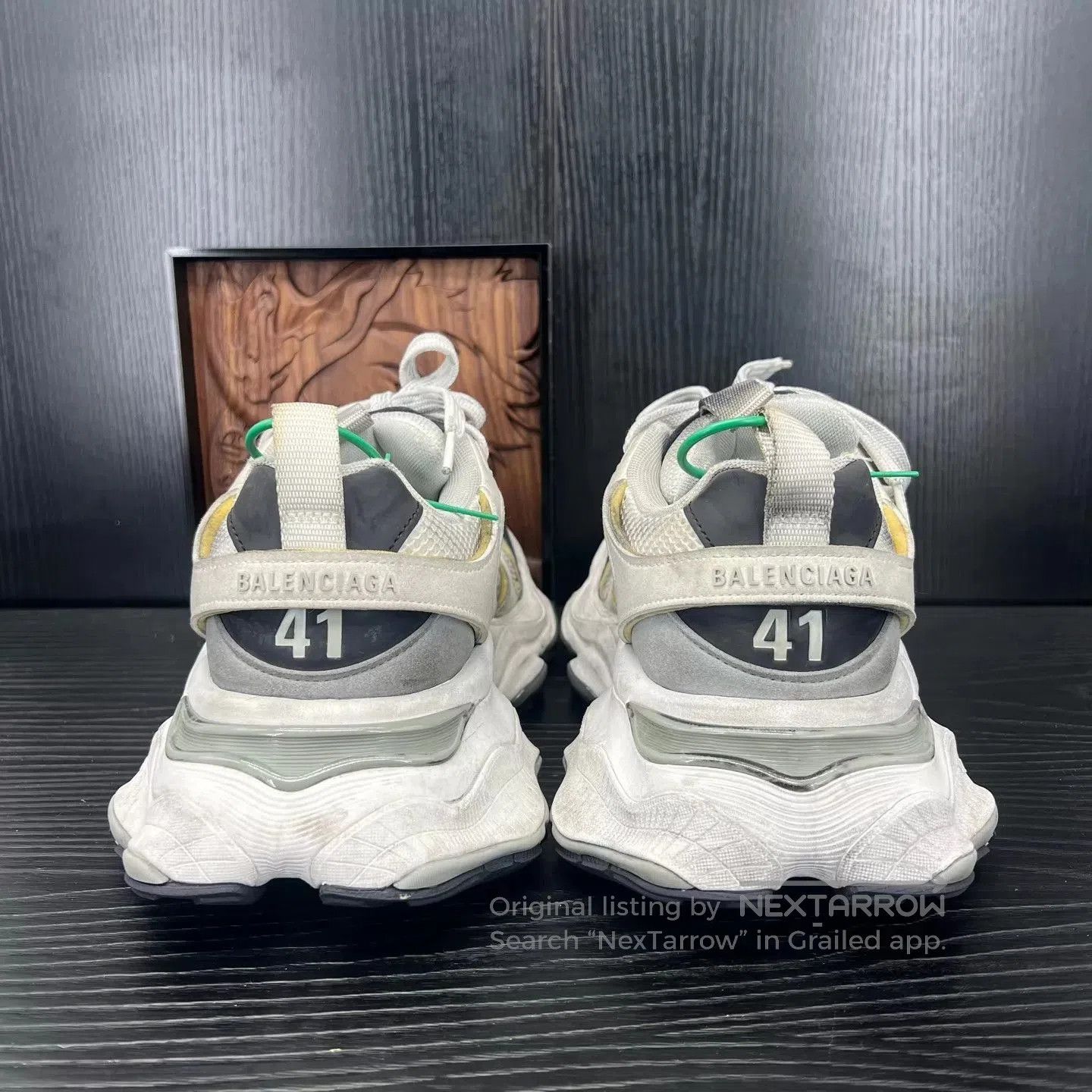 Balenciaga Gray Lowtop Sneakers Size 8. Size US 8 / EU 41 - 6 Thumbnail