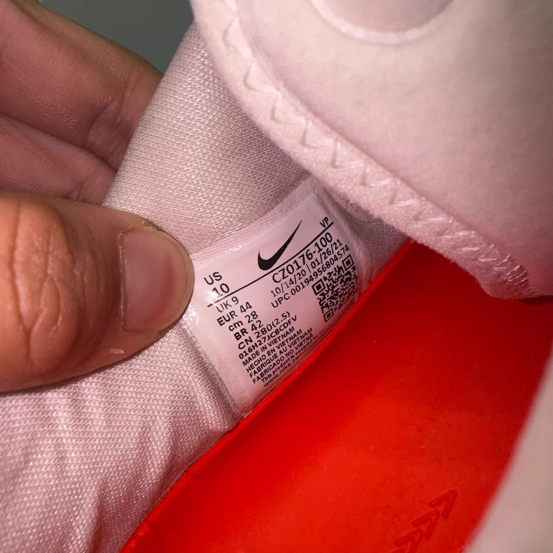 Nike Nike GT Cut 1 White Red 44 Size US 10 / EU 43 - 9 Thumbnail