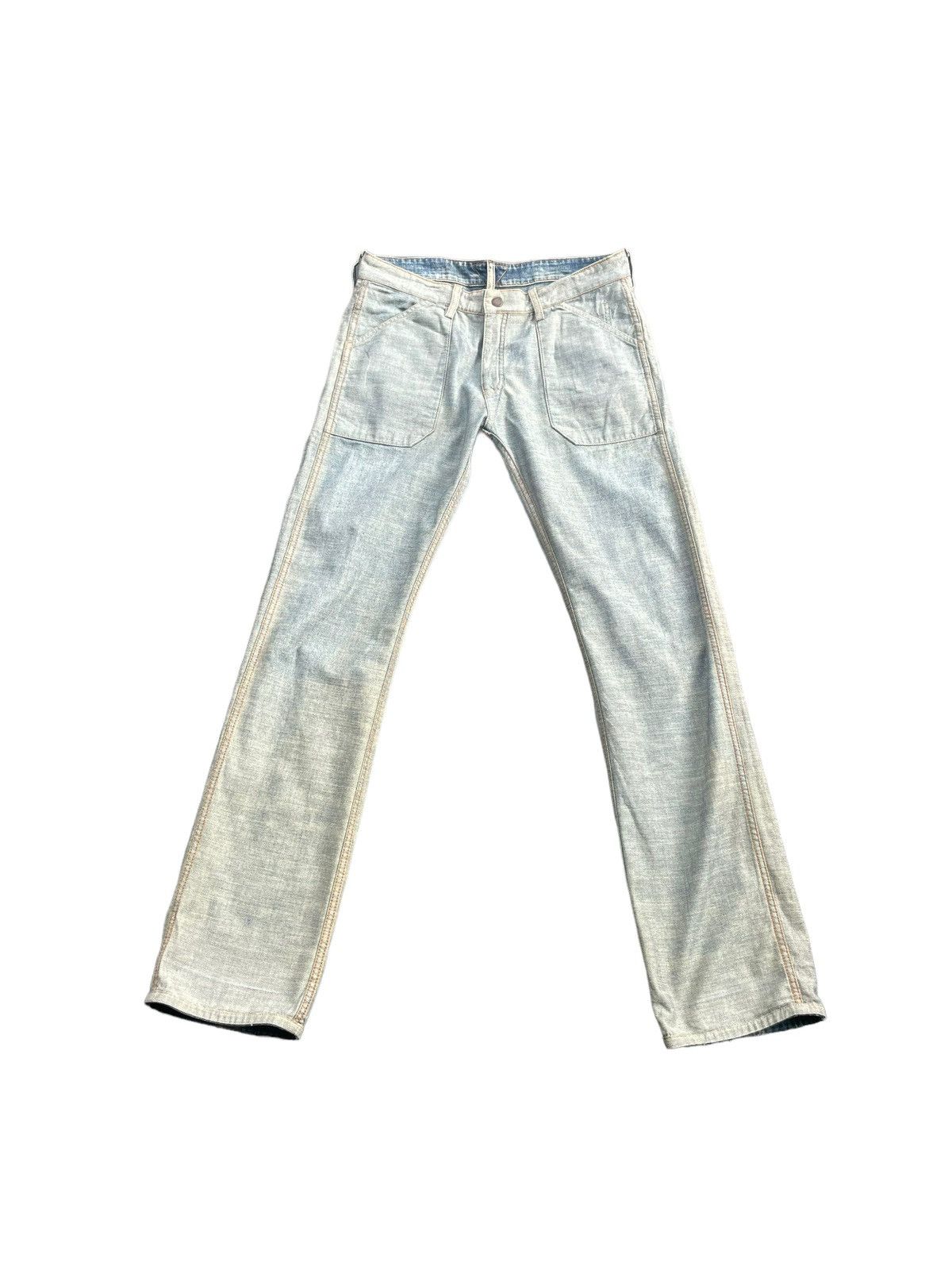 Japanese Brand Melting Pot Reverseable Denim Size US 34 / EU 50 - 8 Thumbnail