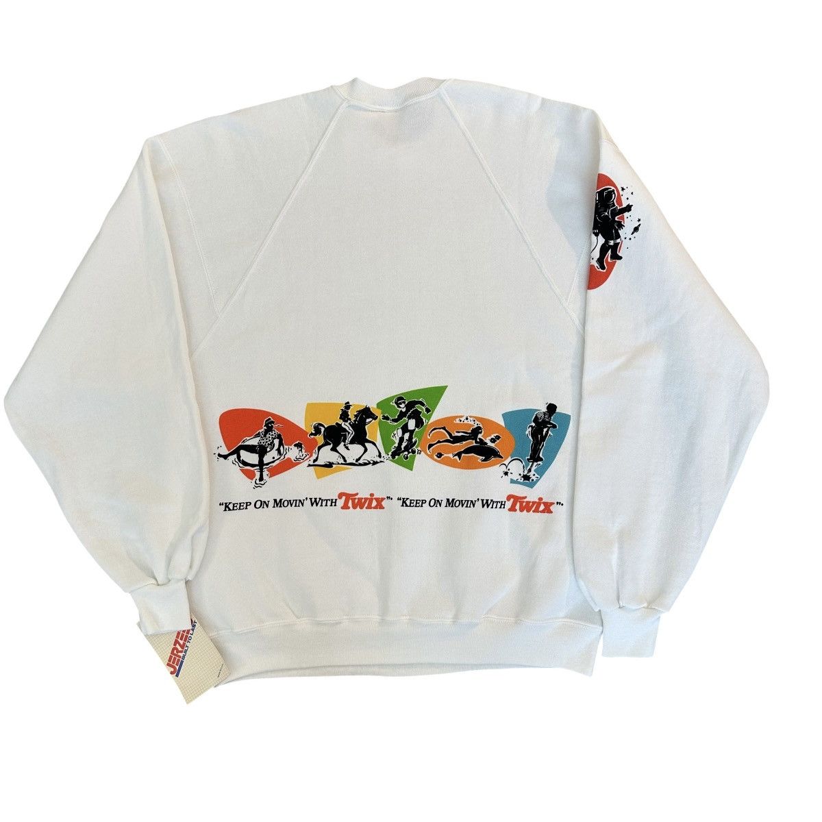 Jerzees Vintage 1998 Twix candy bar deadstock crewneck size XL Size US XL / EU 56 / 4 - 3 Thumbnail