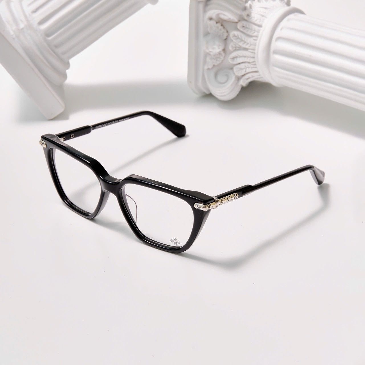 Chrome Hearts CHROME HEARTS STIFFILIS BLACK GLASSES Size ONE SIZE - 1 Thumbnail