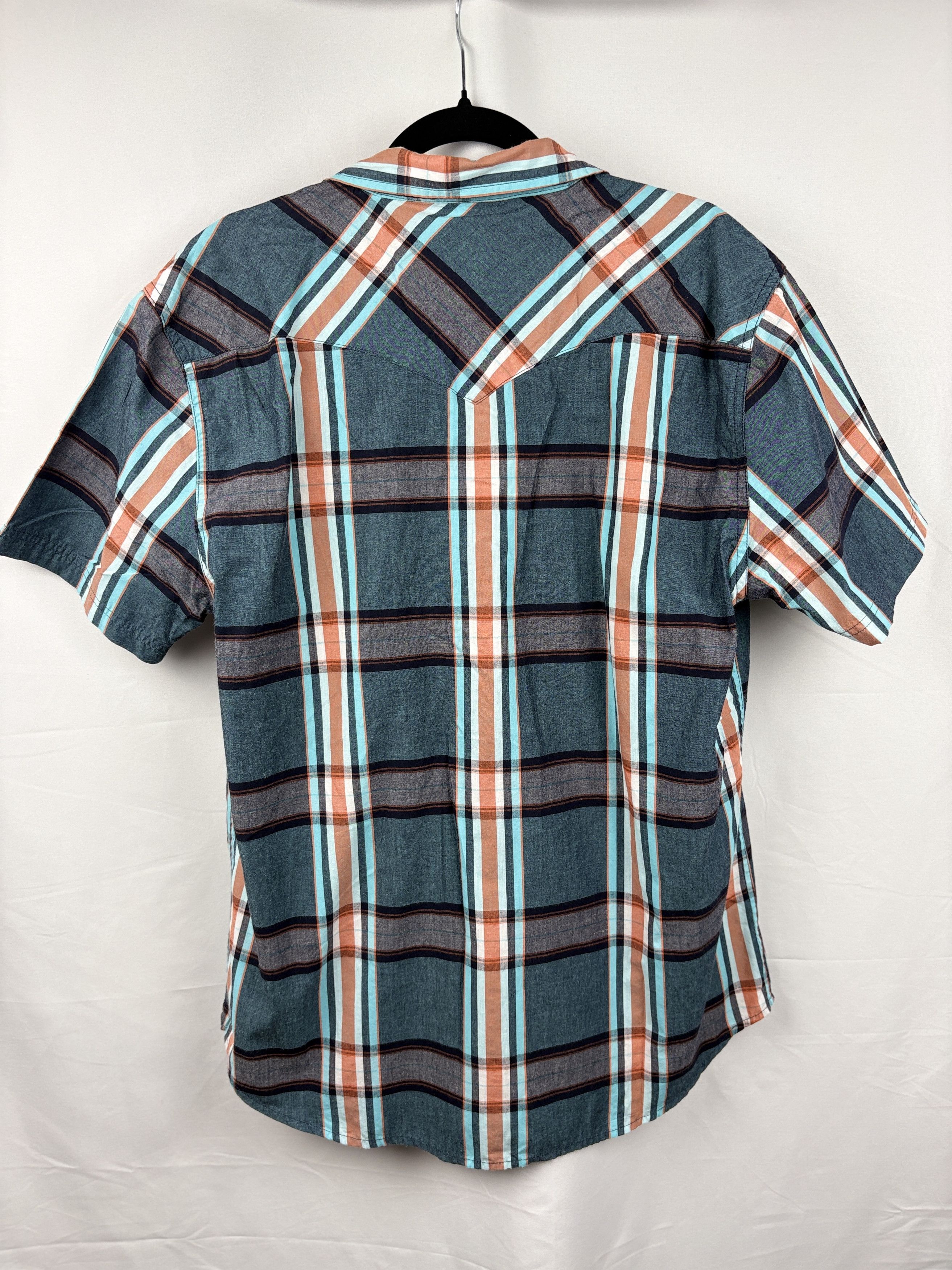 Levi's Levis Plaid Short Sleeve Button Up Shirt XL Size US XL / EU 56 / 4 - 2 Thumbnail