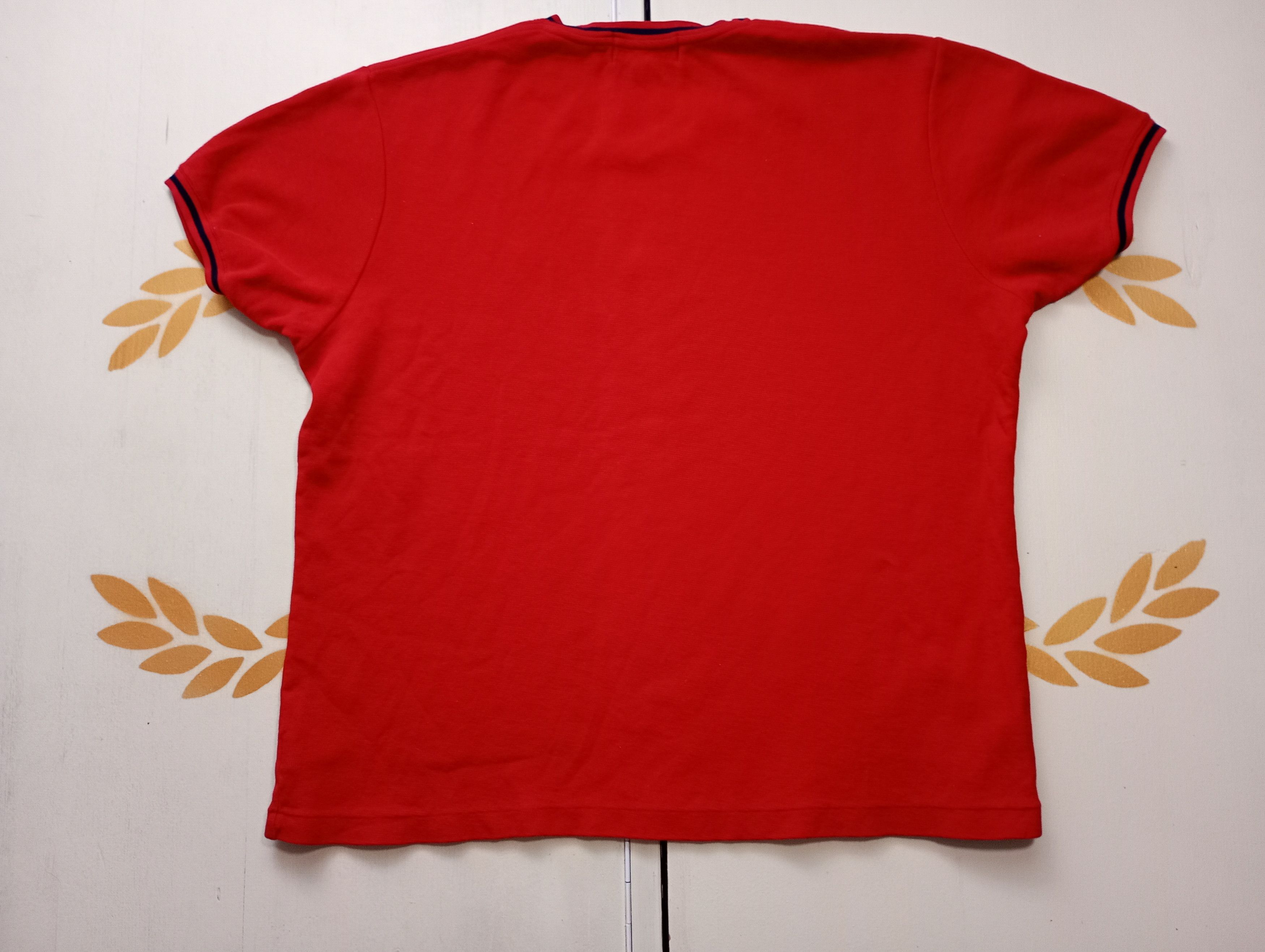 Polo Ralph Lauren Polo Ralph Lauren V-neck T-Shirt Vintage 90's Size US L / EU 52-54 / 3 - 8 Thumbnail