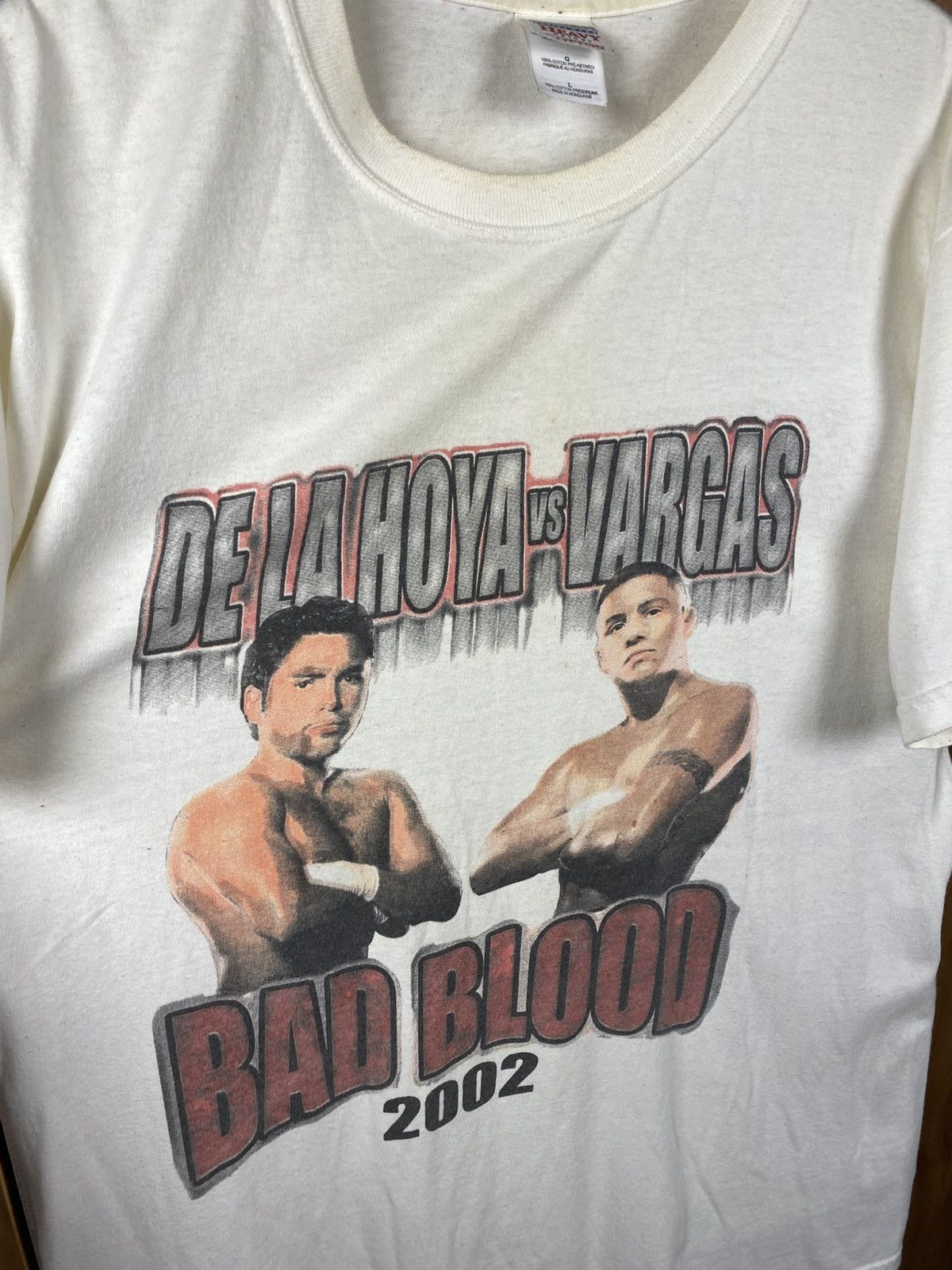 Vintage 🥊Vintage 2002 T-Shirt Bad Blood De La Hoya vs Vargas Tee🥊 Size US L / EU 52-54 / 3 - 3 Thumbnail