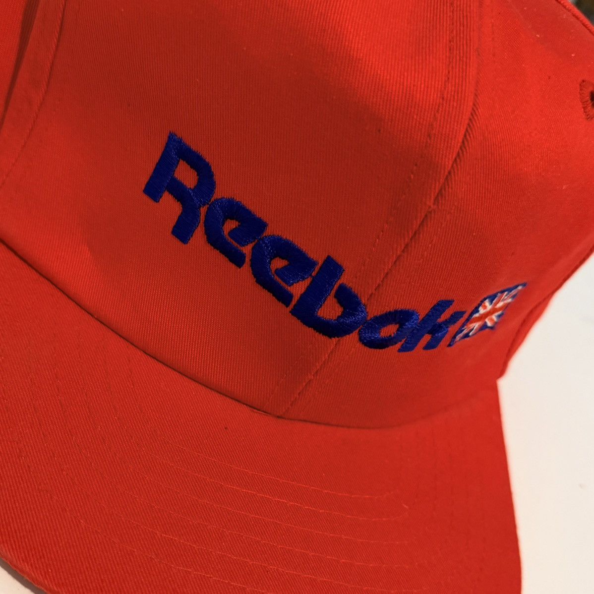 Reebok Vintage Reebok Hat Strap Back 80s Spell Out Adjustable Size ONE SIZE - 2 Thumbnail