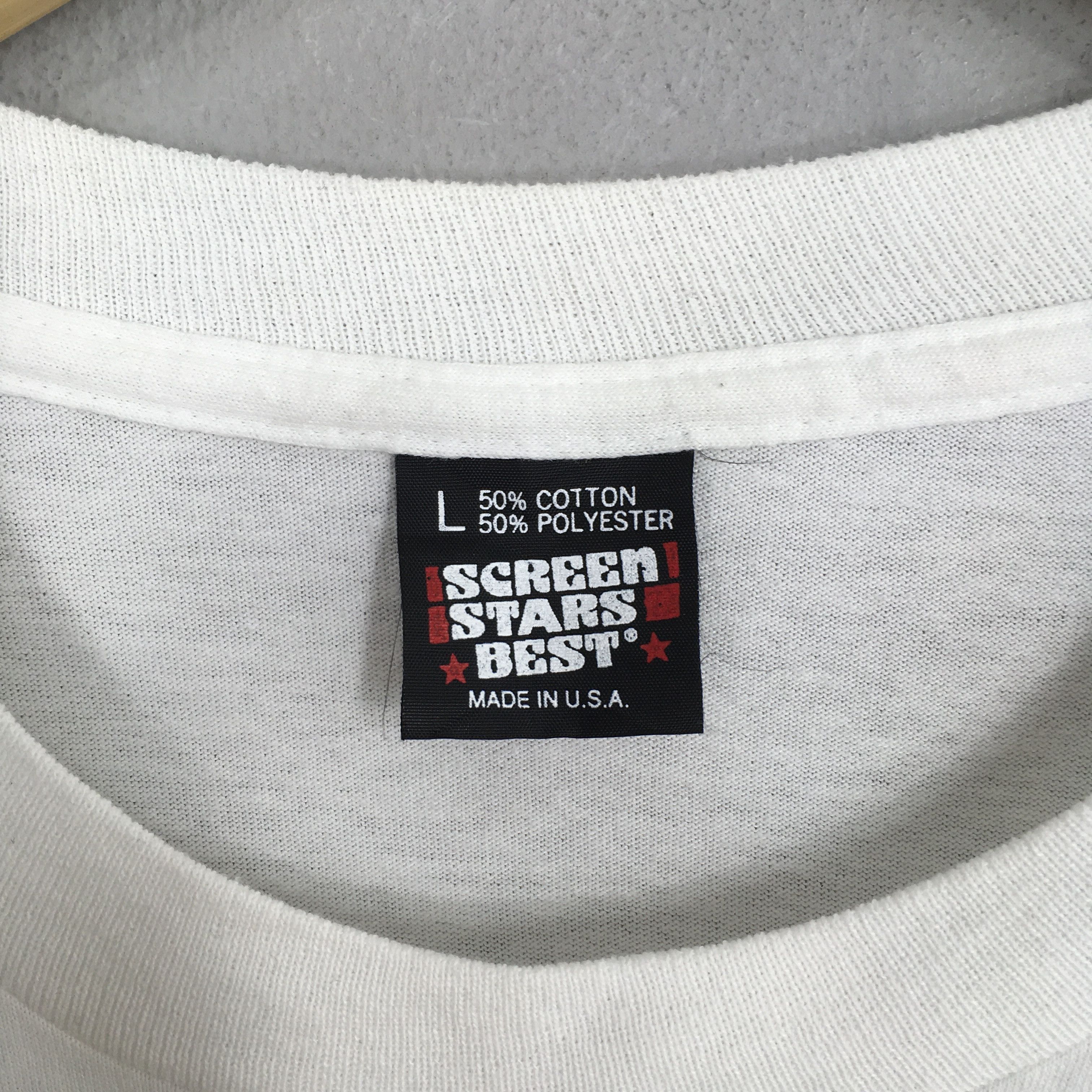 Vintage × WWE Vintage 90's WWE Hiroshi Hase Wrestling White T Shirt Large Size US L / EU 52-54 / 3 - 3 Thumbnail