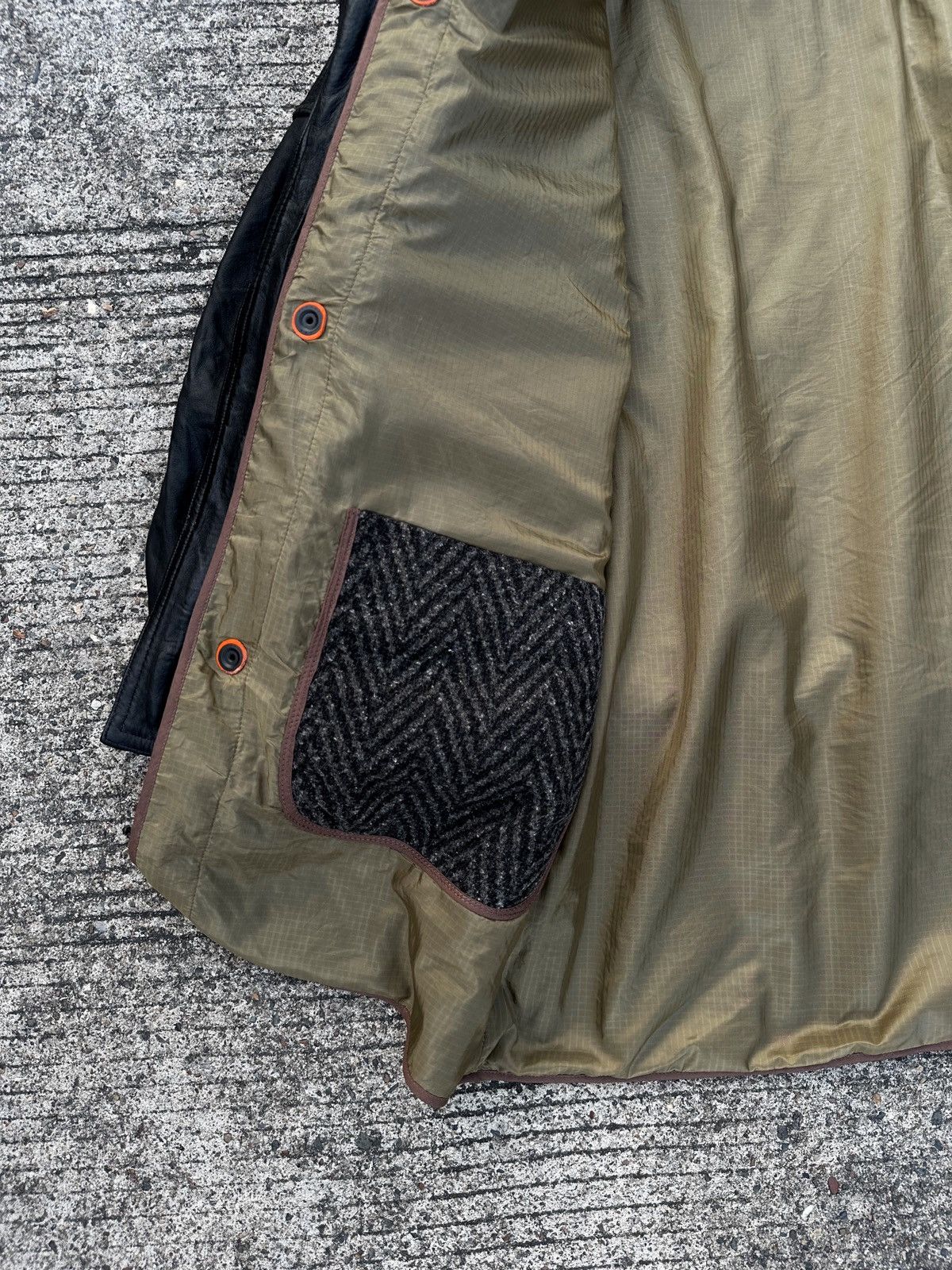 Blackmeans Blackmeans M65 Field Leather Jacket W/Long Liner Size US L / EU 52-54 / 3 - 16 Thumbnail