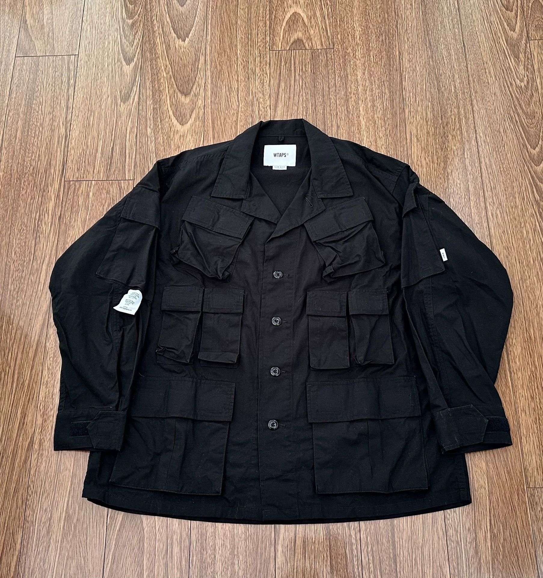 トップス wtaps JUNGLE 02 COTTON RIPSTOP WTAPS JUNGLE 02 LS COTTON. RIPSTOP L 【公式通販】
