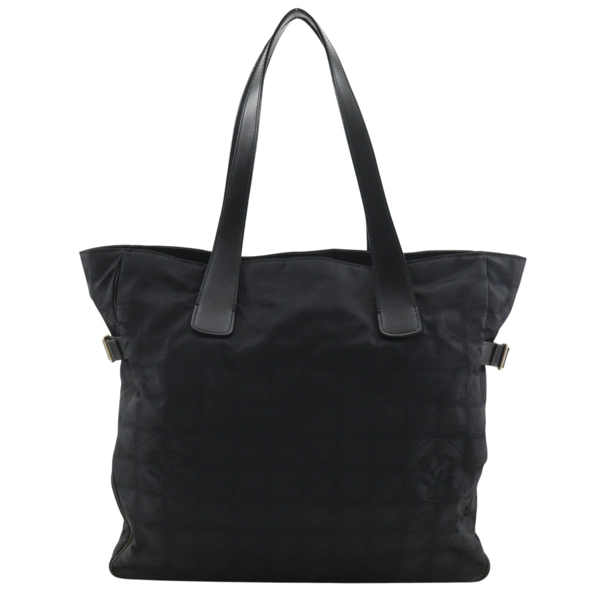 Chanel Chanel New Travel Line Tote GM Bag A15825 Nylon Canvas Black A4 Women's Size ONE SIZE - 1 Thumbnail