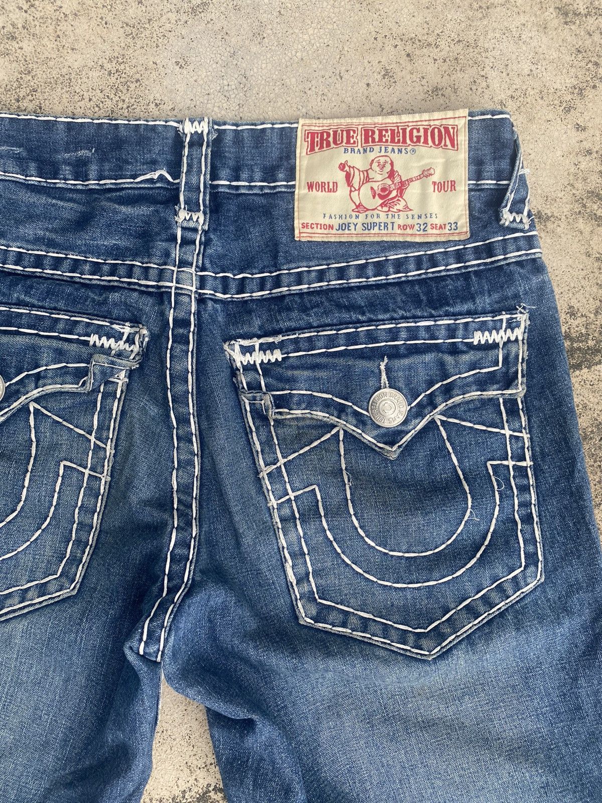 If Six Was Nine × Japanese Brand × True Religion Flare Jeans True Rerigion Size US 33 - 22 Thumbnail