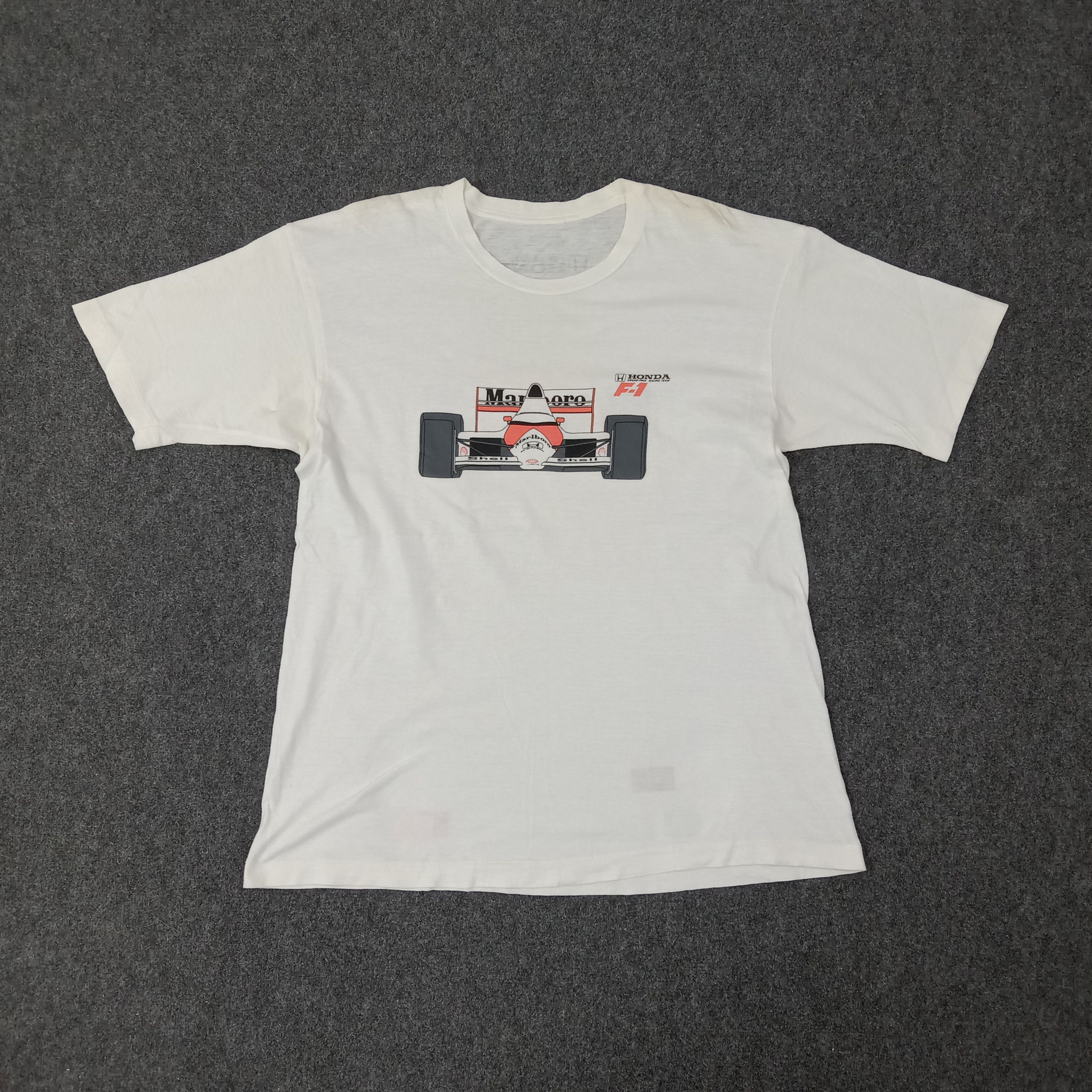 Honda HONDA F-1 Marlboro Japanese Racing 90's Tshirt C259N59 Size US L / EU 52-54 / 3 - 1 Thumbnail